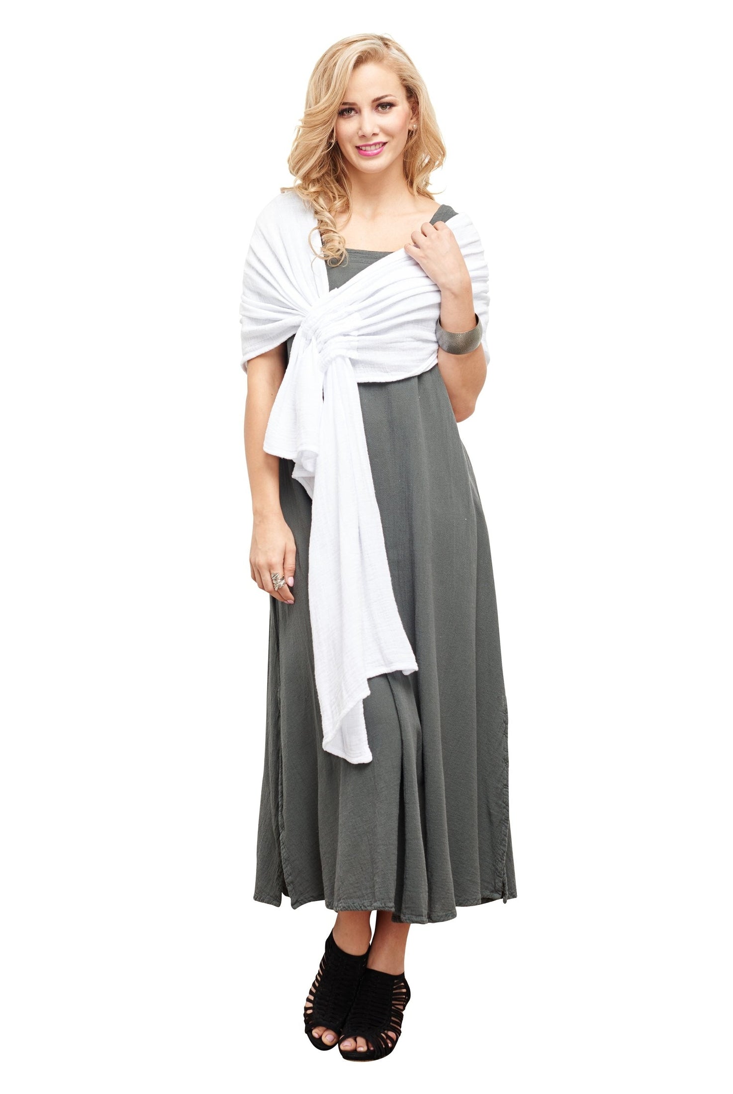 Marie Cotton Gauze Shawl-Oh My Gauze