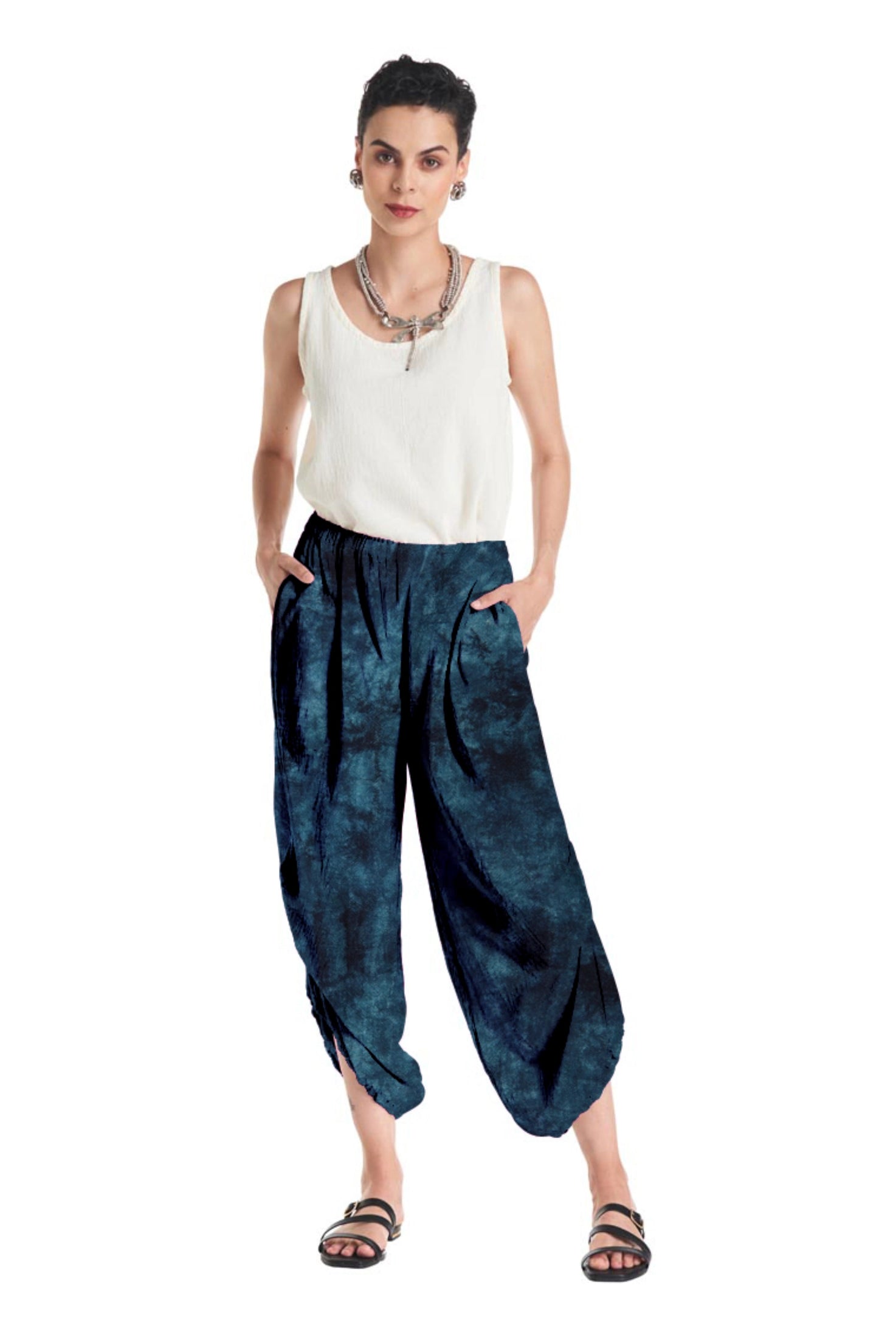 Dash Cotton Gauze Pants-Oh My Gauze