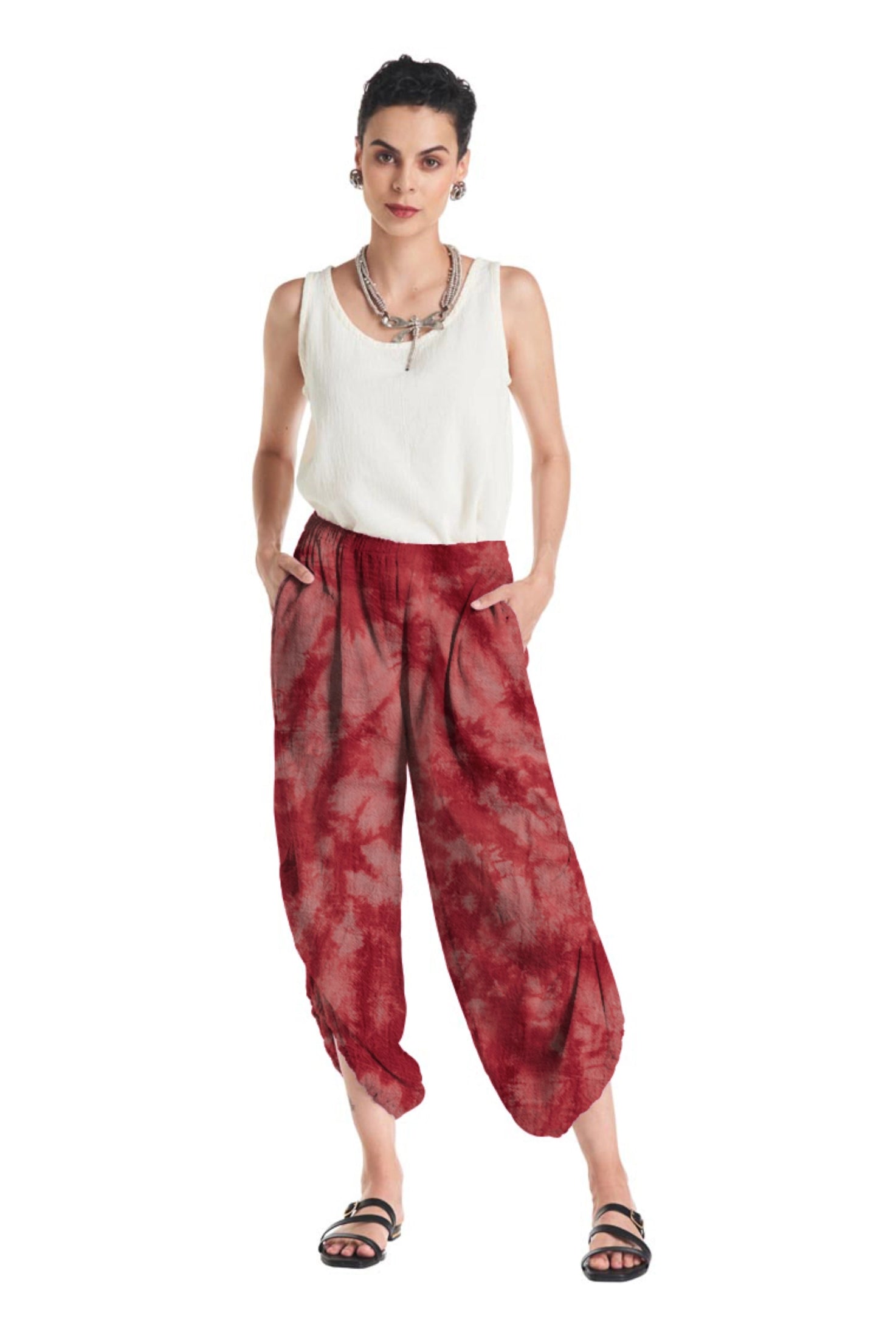 Dash Cotton Gauze Pants-Oh My Gauze