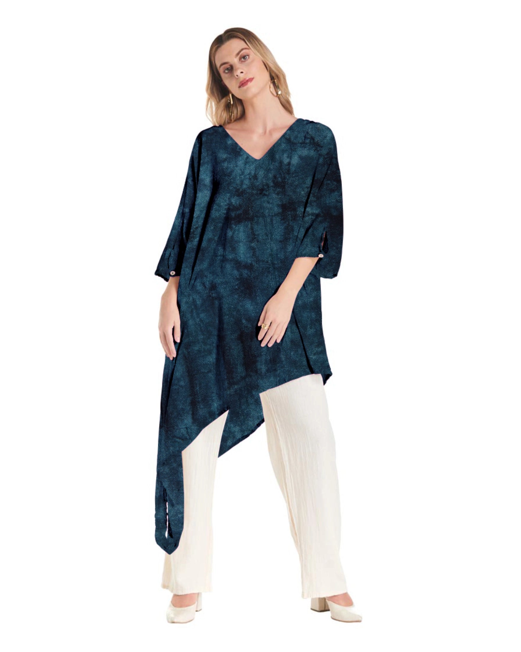 Drama Cotton Gauze Blouse-Oh My Gauze