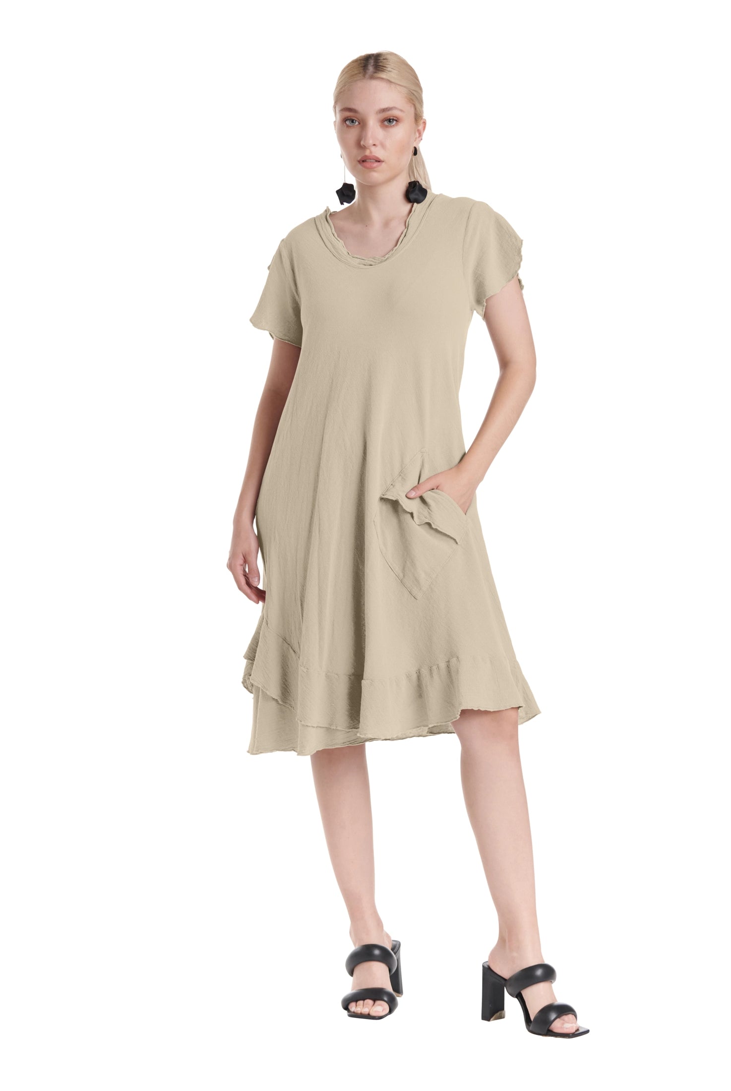 LA Cotton Gauze Dress-Oh My Gauze