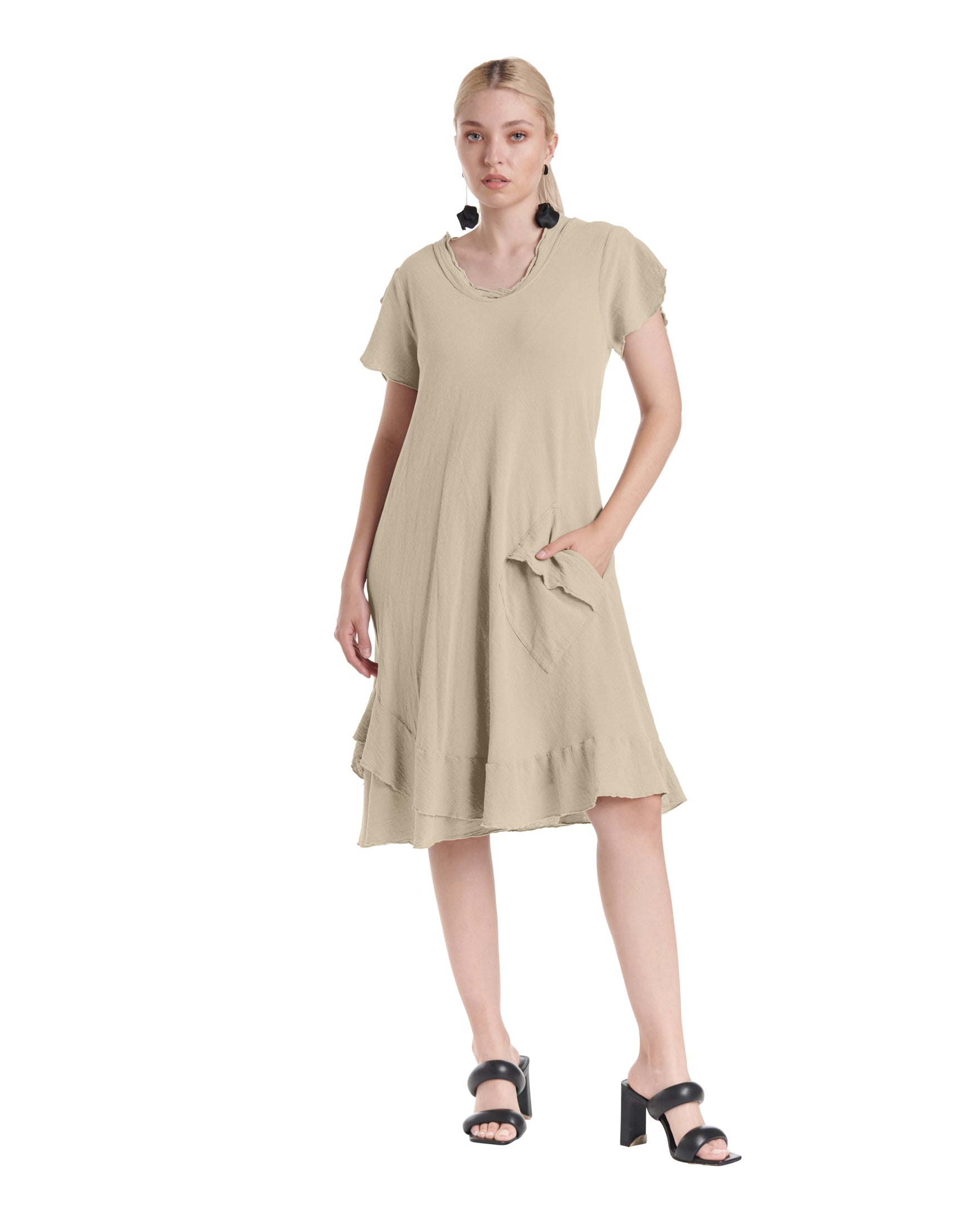 LA Cotton Gauze Dress-Oh My Gauze