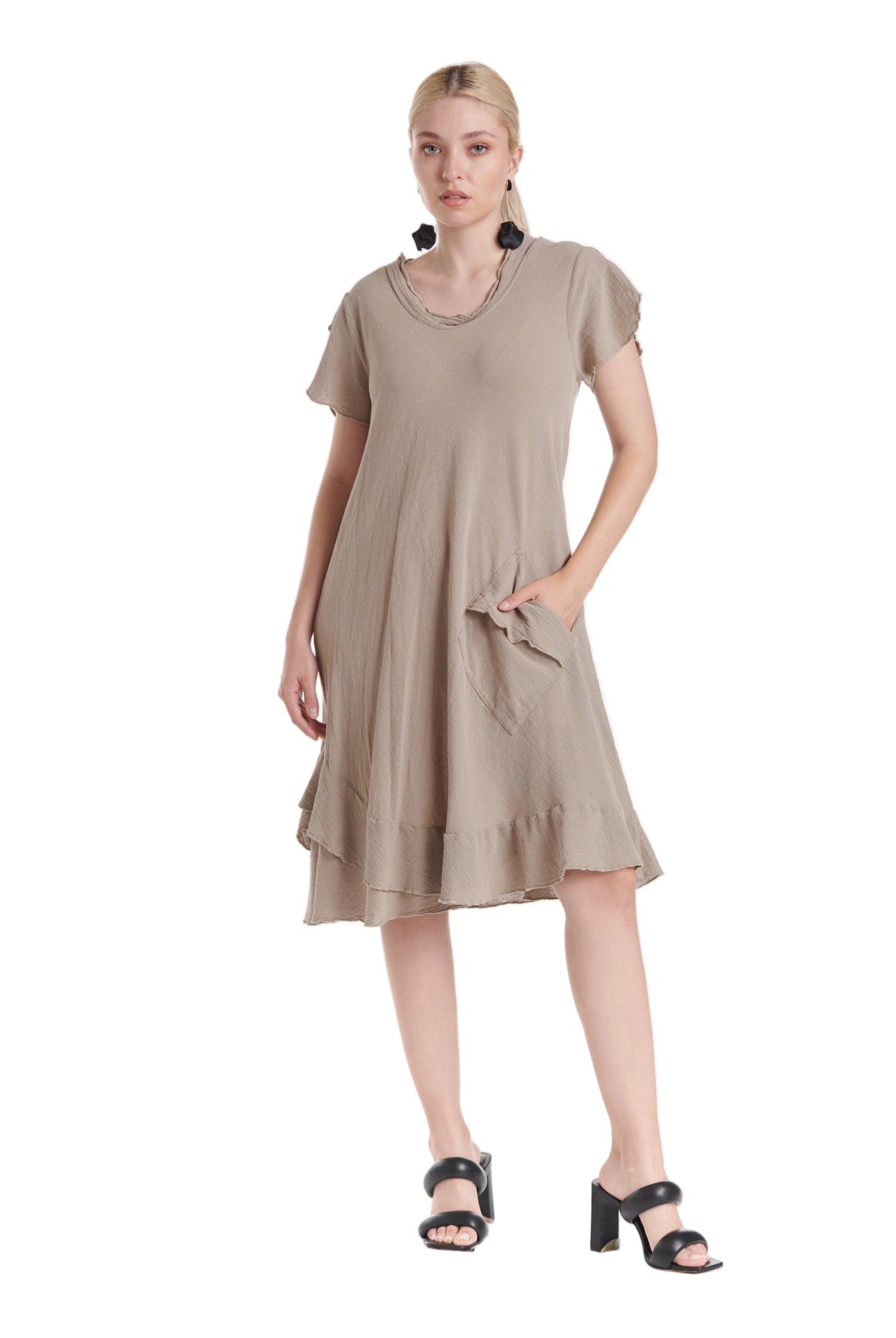 LA Cotton Gauze Dress-Oh My Gauze