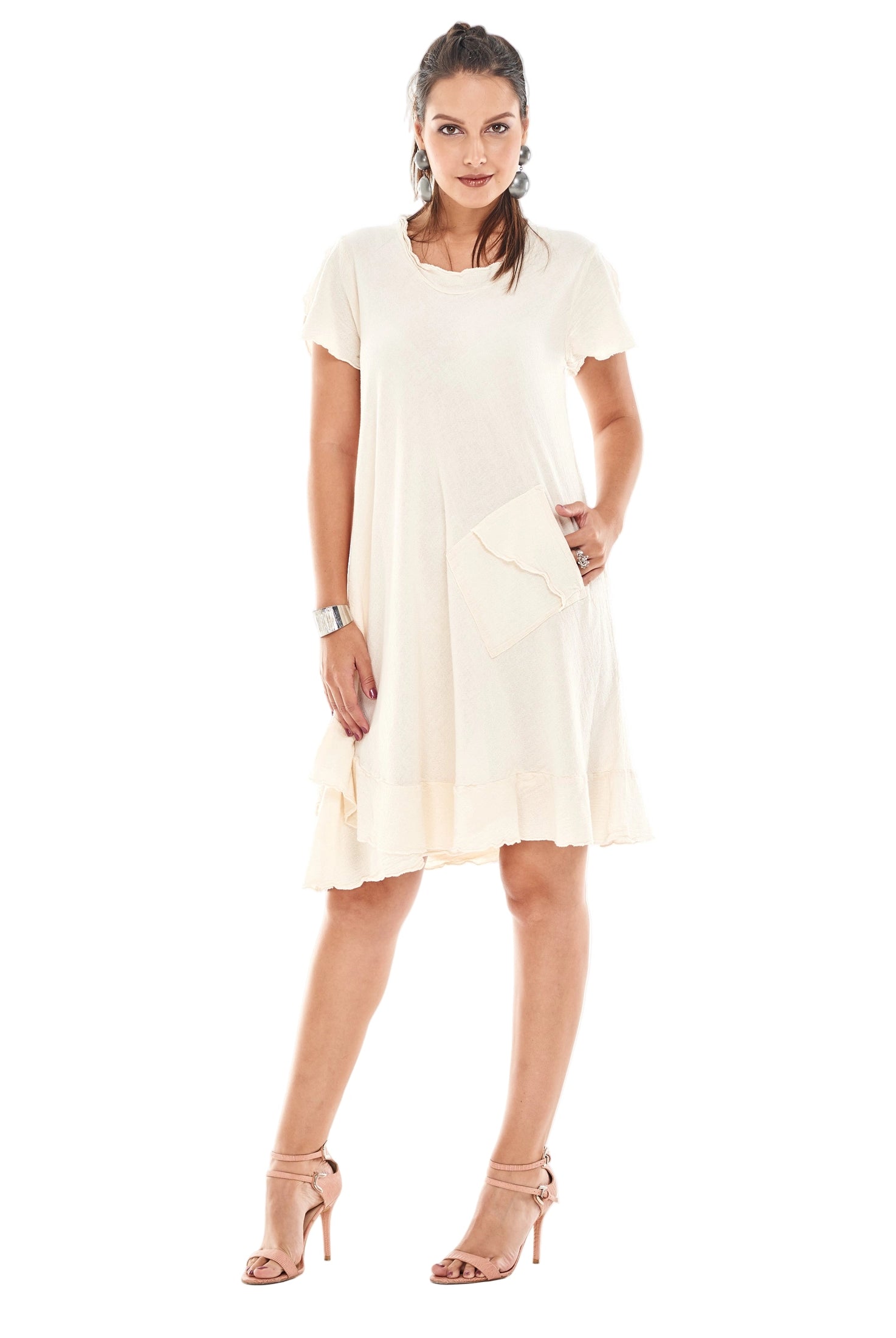 LA Cotton Gauze Dress-Oh My Gauze