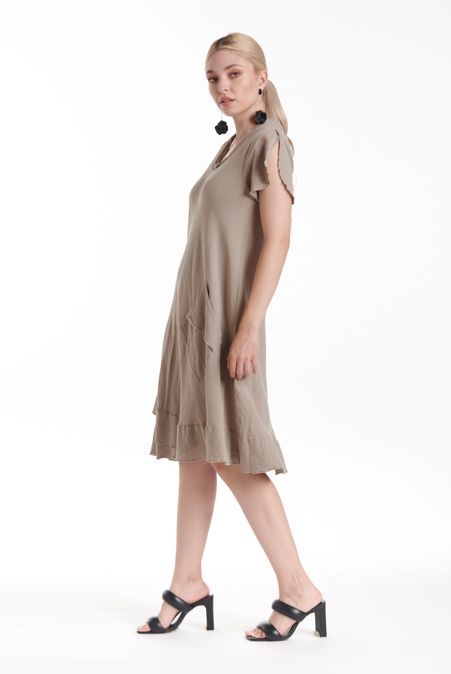 LA Cotton Gauze Dress-Oh My Gauze