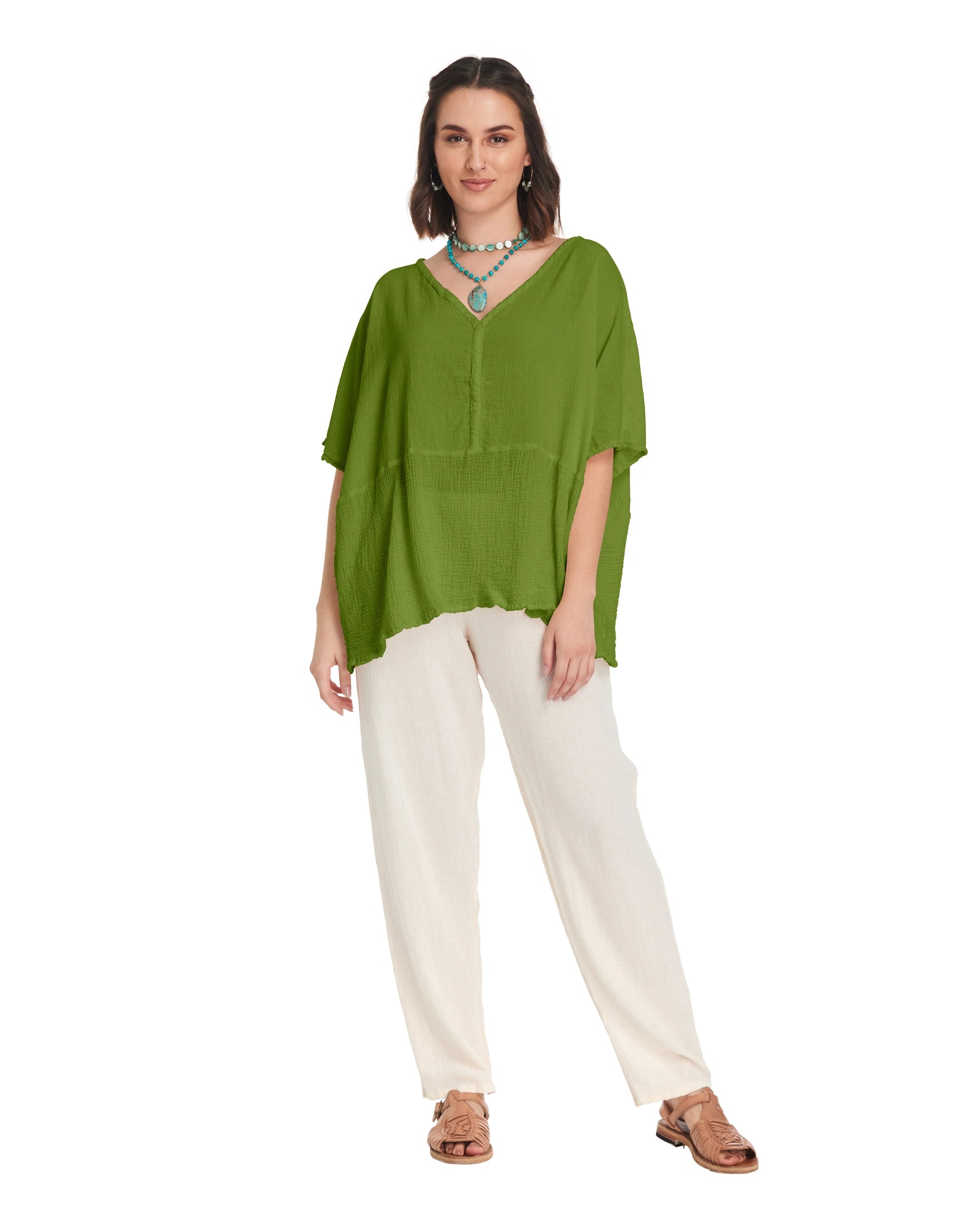 London Cotton Gauze Blouse-Oh My Gauze