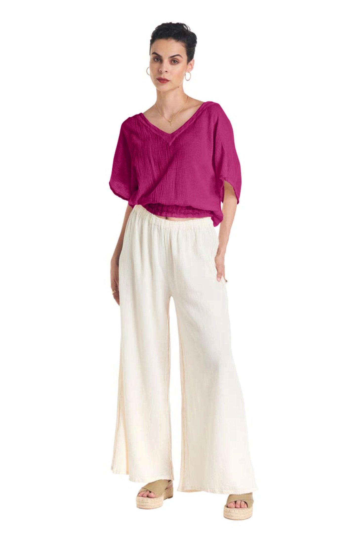 Romane Blouse-Oh My Gauze