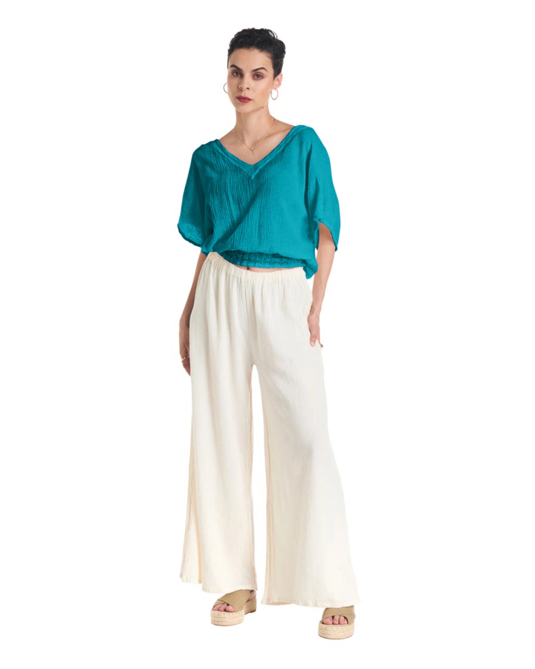 Romane Blouse-Oh My Gauze