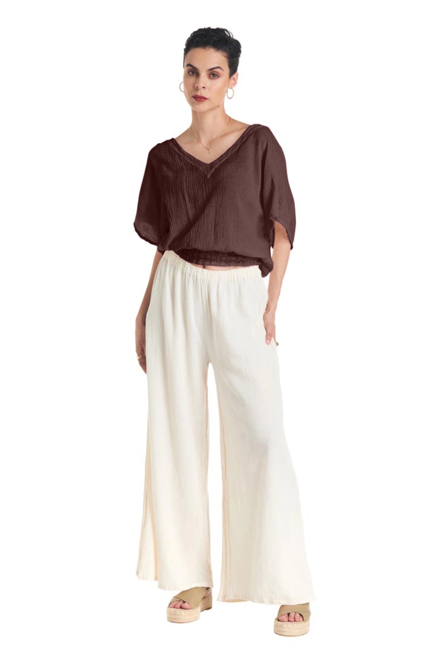 Romane Blouse-Oh My Gauze