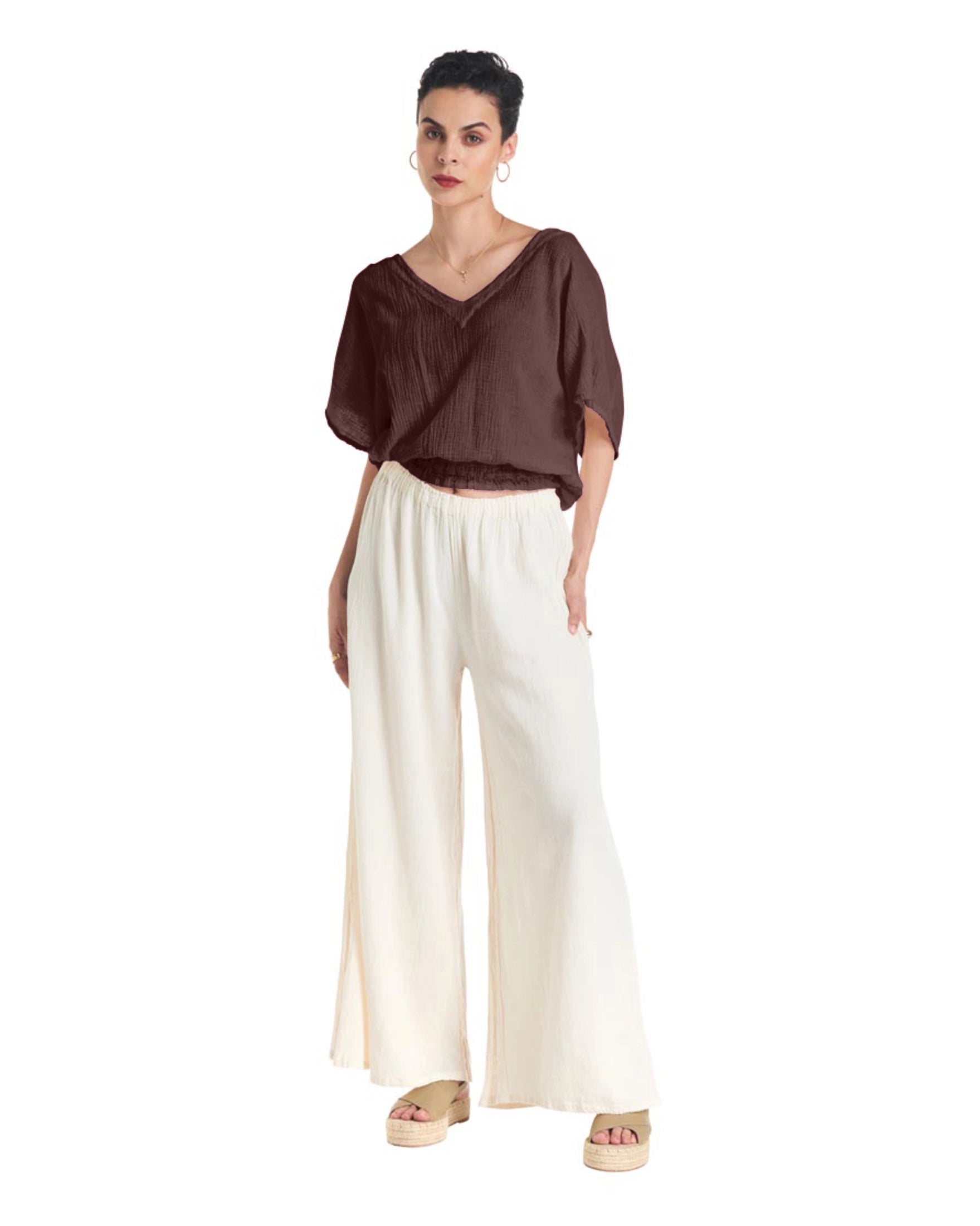 Romane Blouse-Oh My Gauze