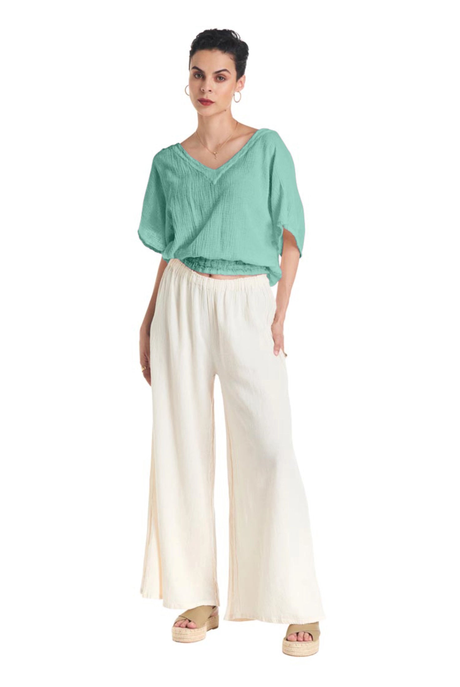 Romane Blouse-Oh My Gauze