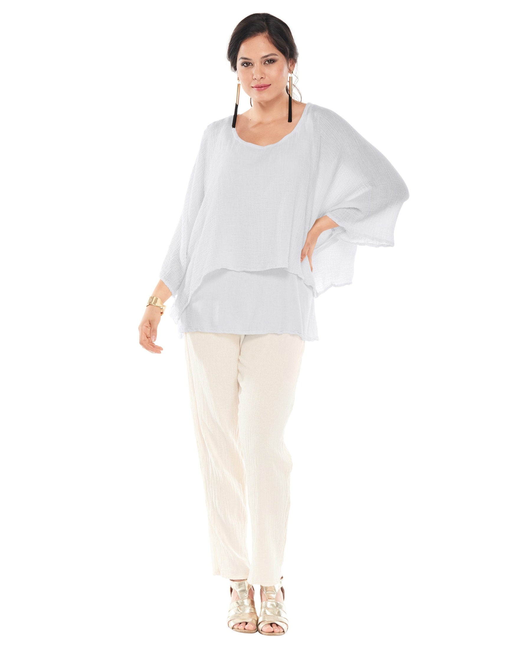 Twins Blouse-Oh My Gauze