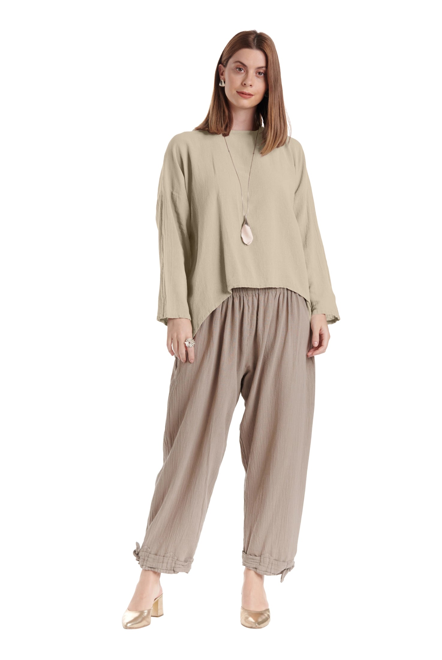 Abby Blouse-Oh My Gauze