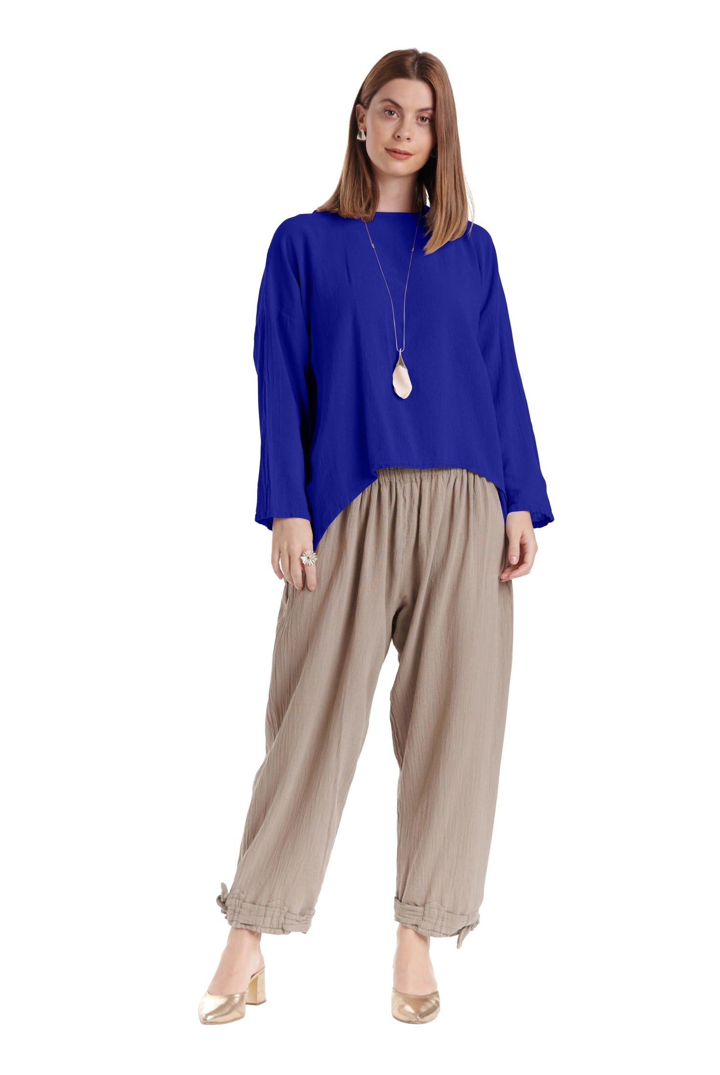 Abby Blouse-Oh My Gauze
