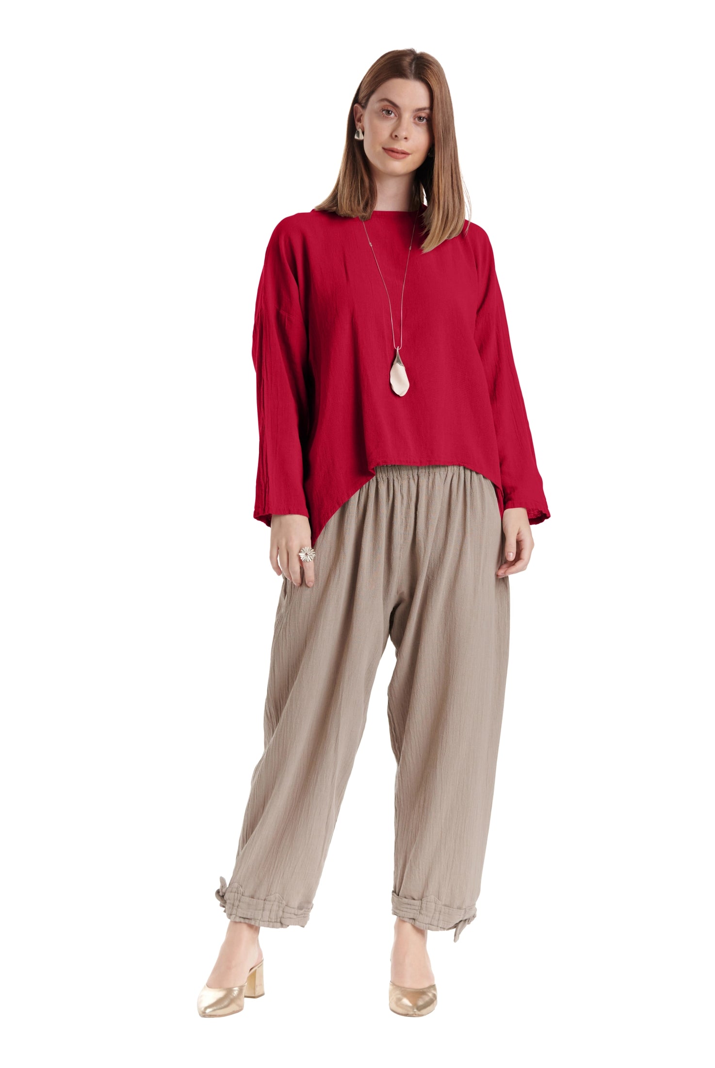 Abby Blouse-Oh My Gauze