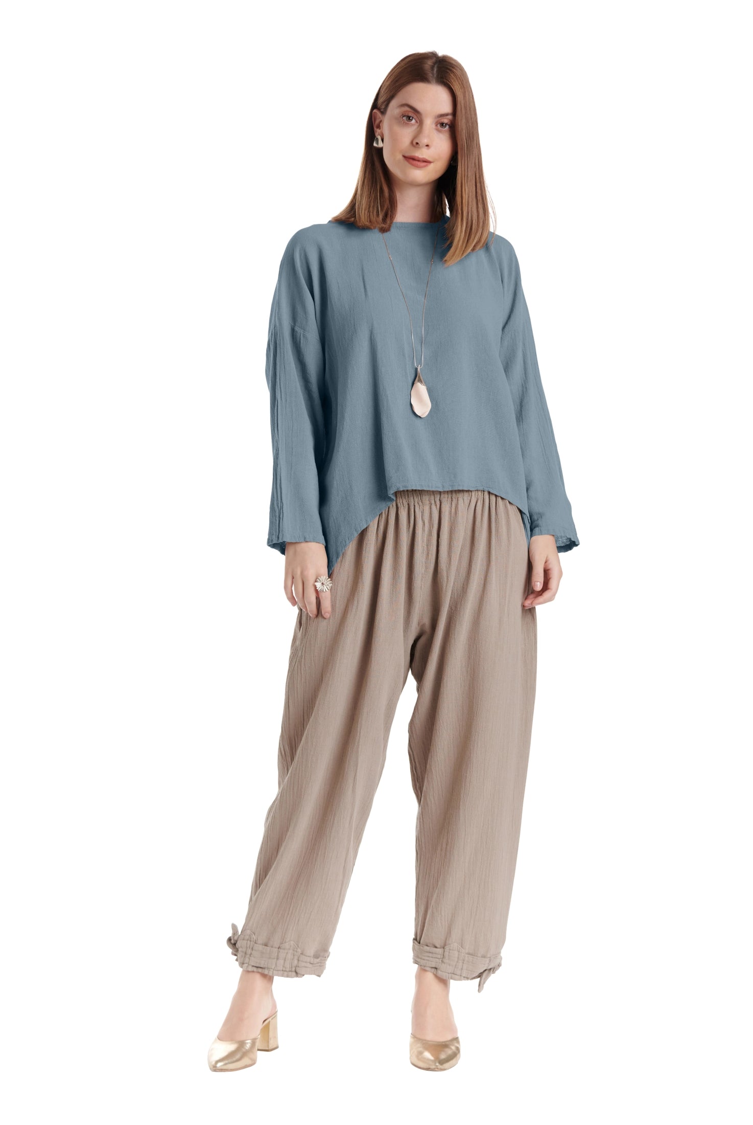 Abby Blouse-Oh My Gauze