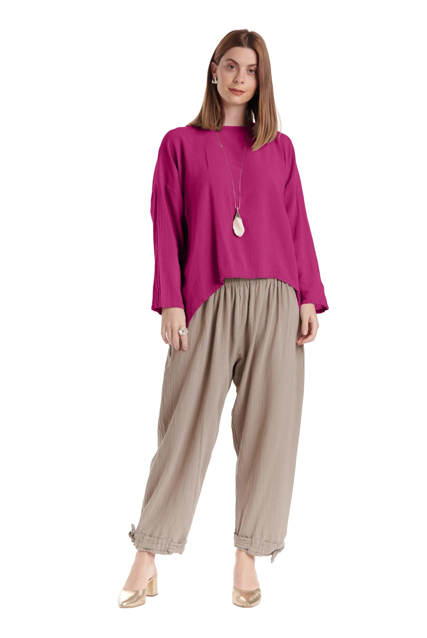 Abby Blouse-Oh My Gauze