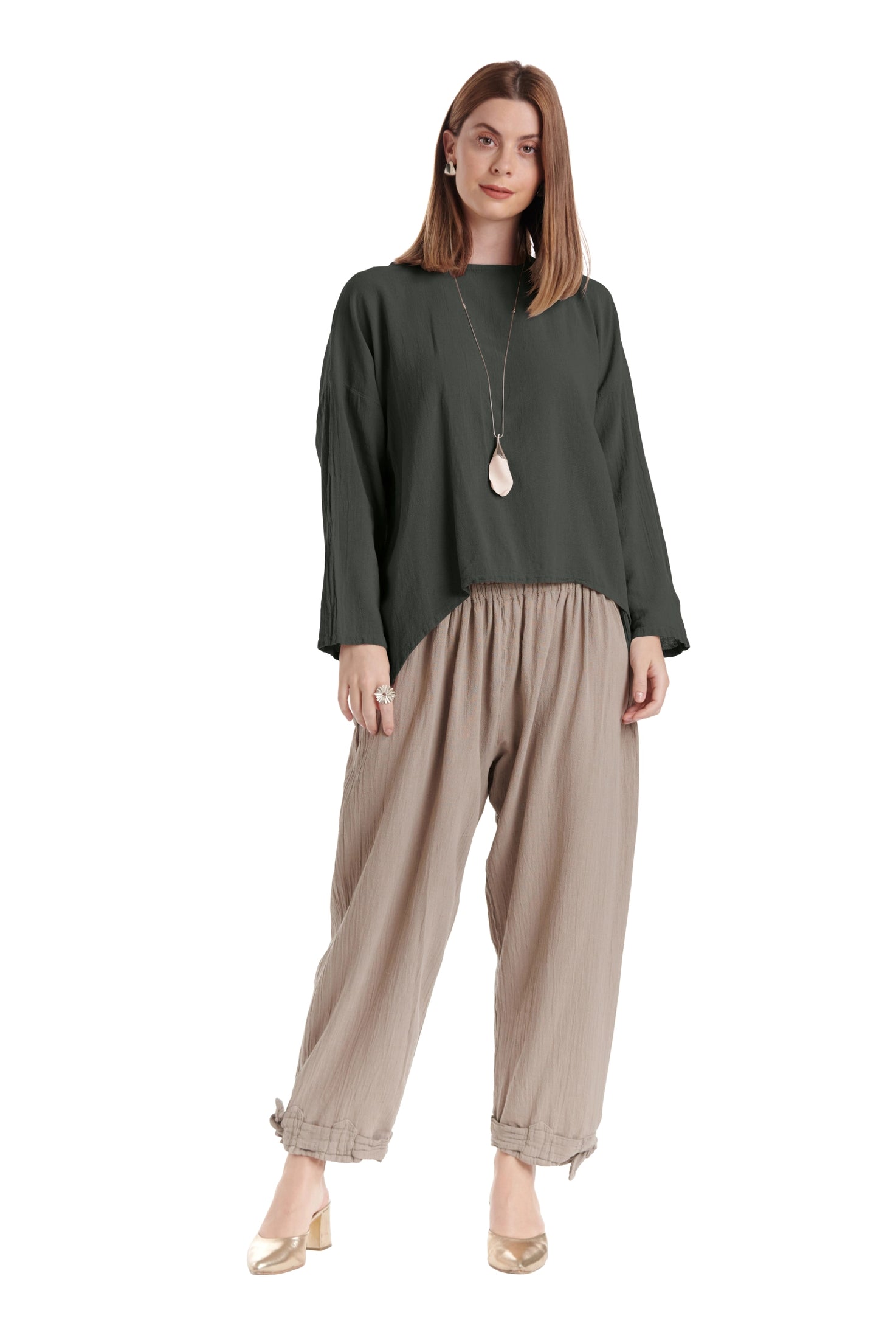 Abby Blouse-Oh My Gauze