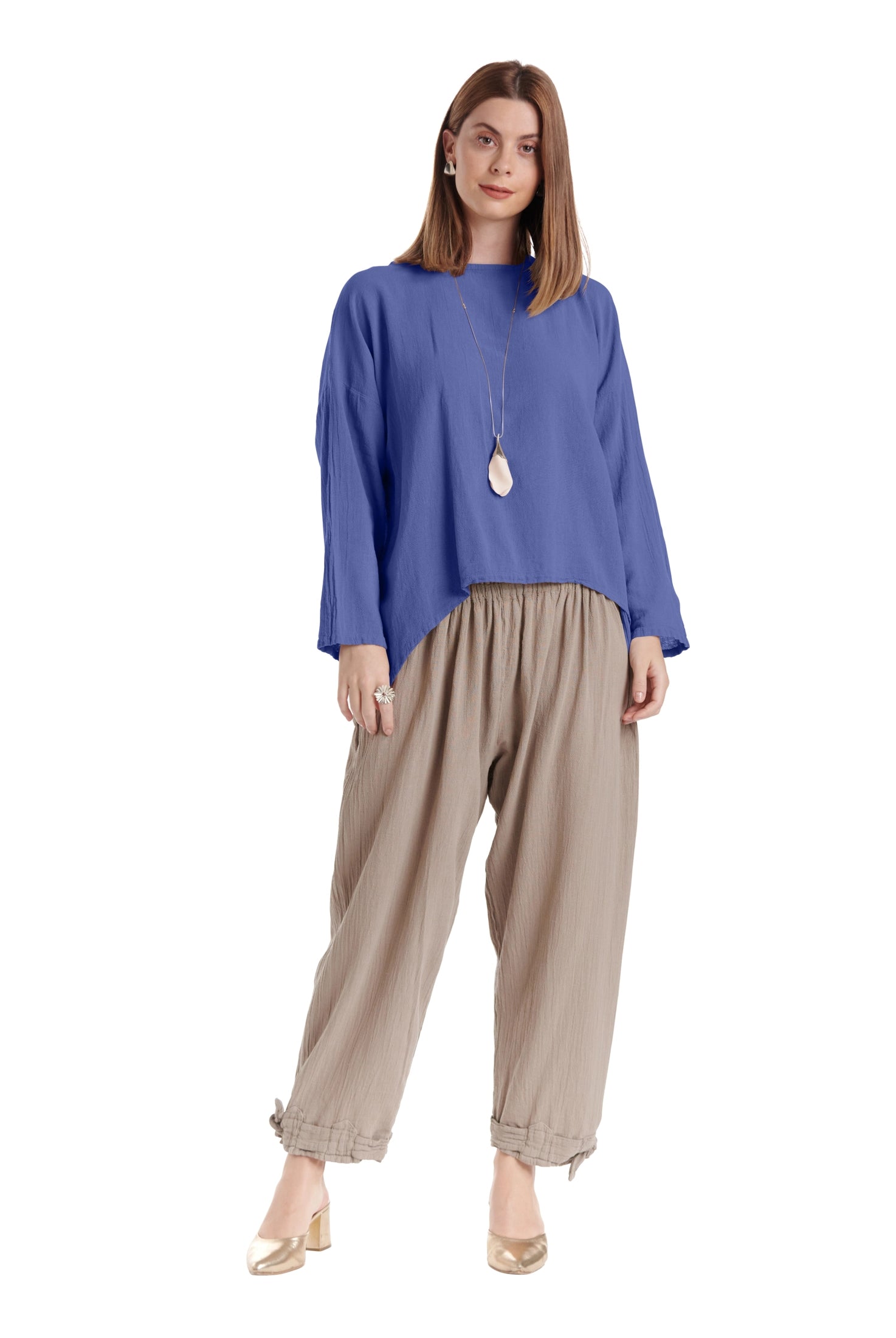 Abby Blouse-Oh My Gauze