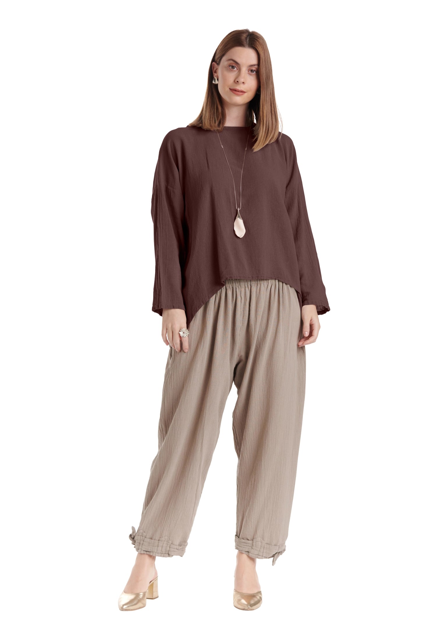 Abby Blouse-Oh My Gauze