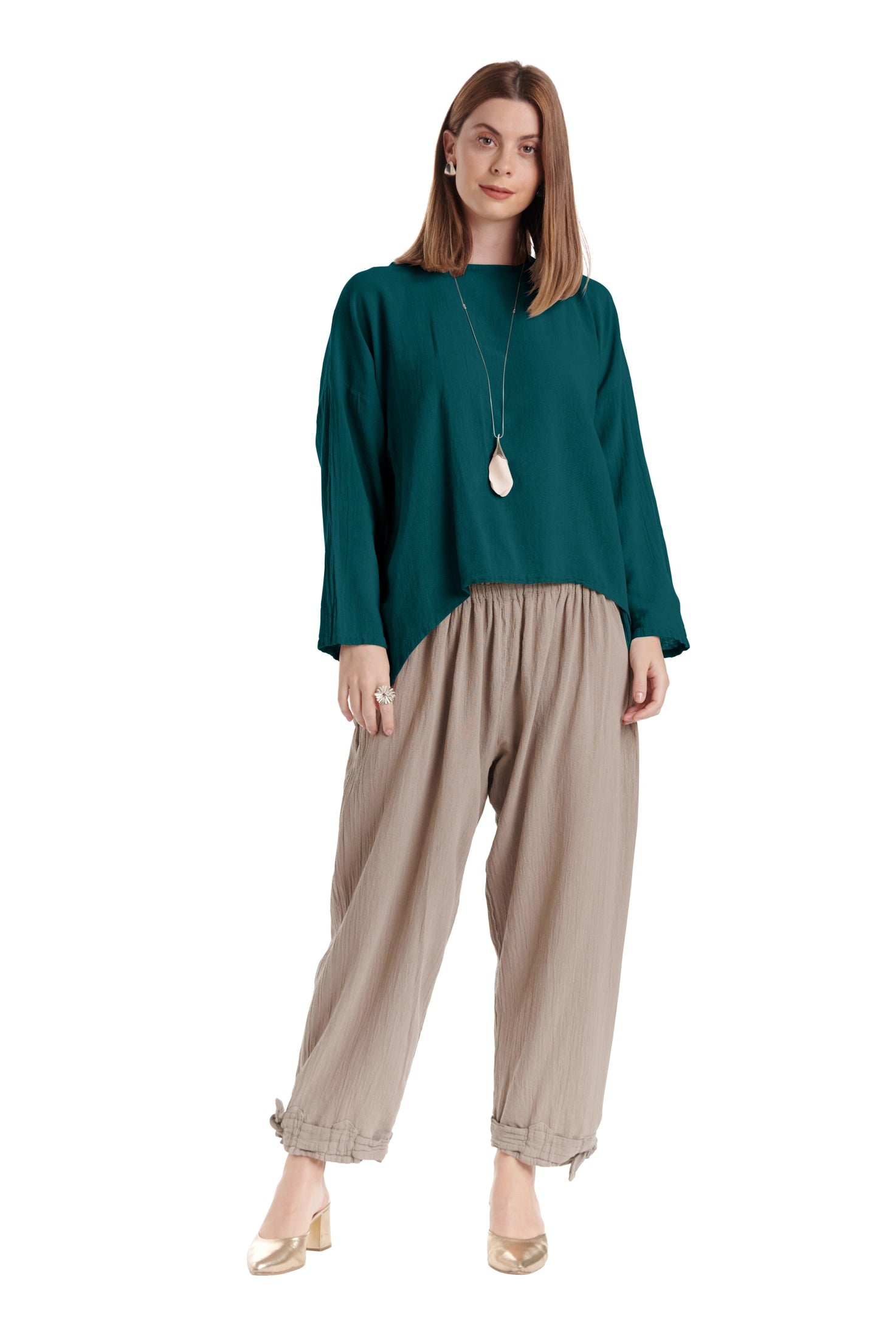 Abby Blouse-Oh My Gauze