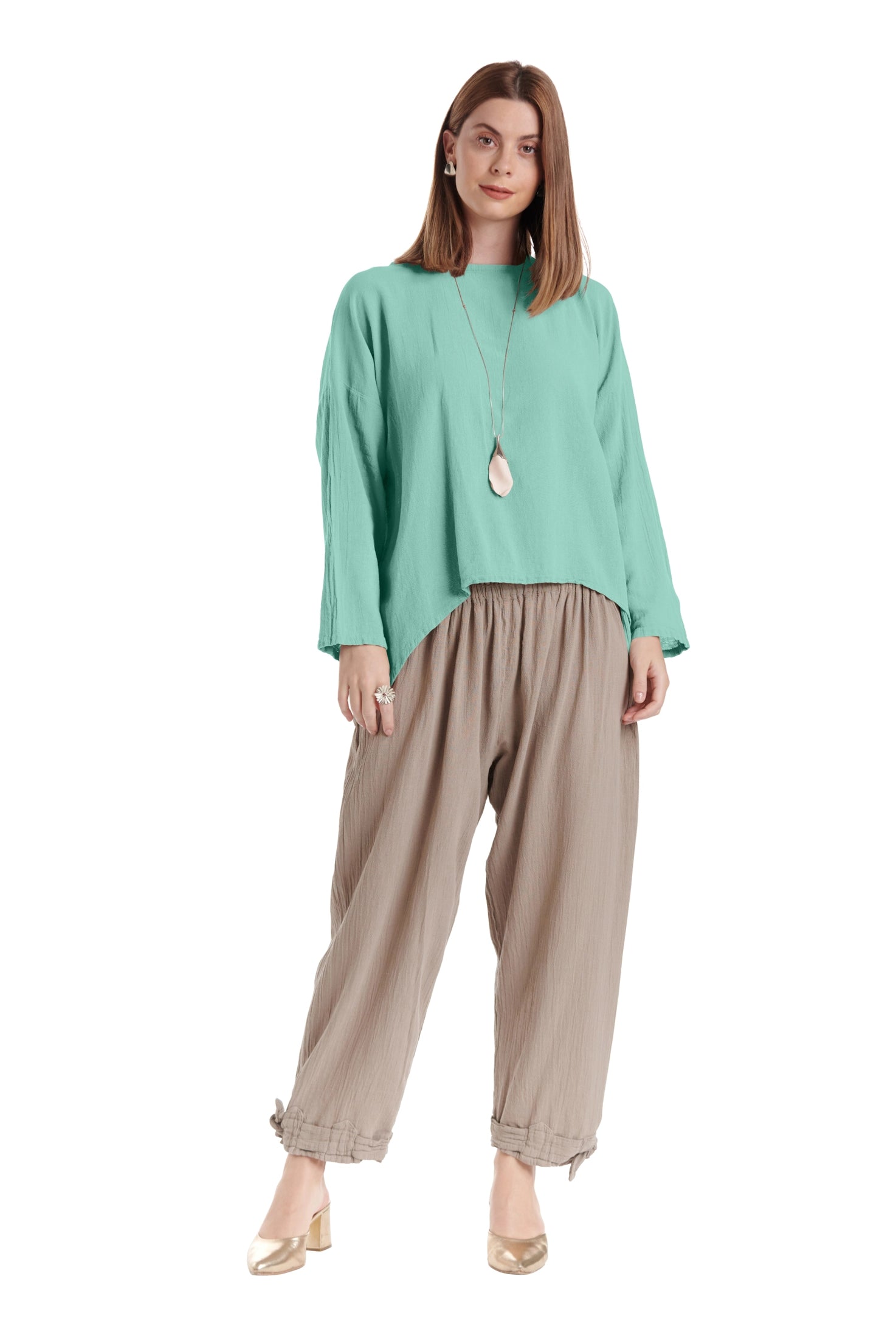 Abby Blouse-Oh My Gauze