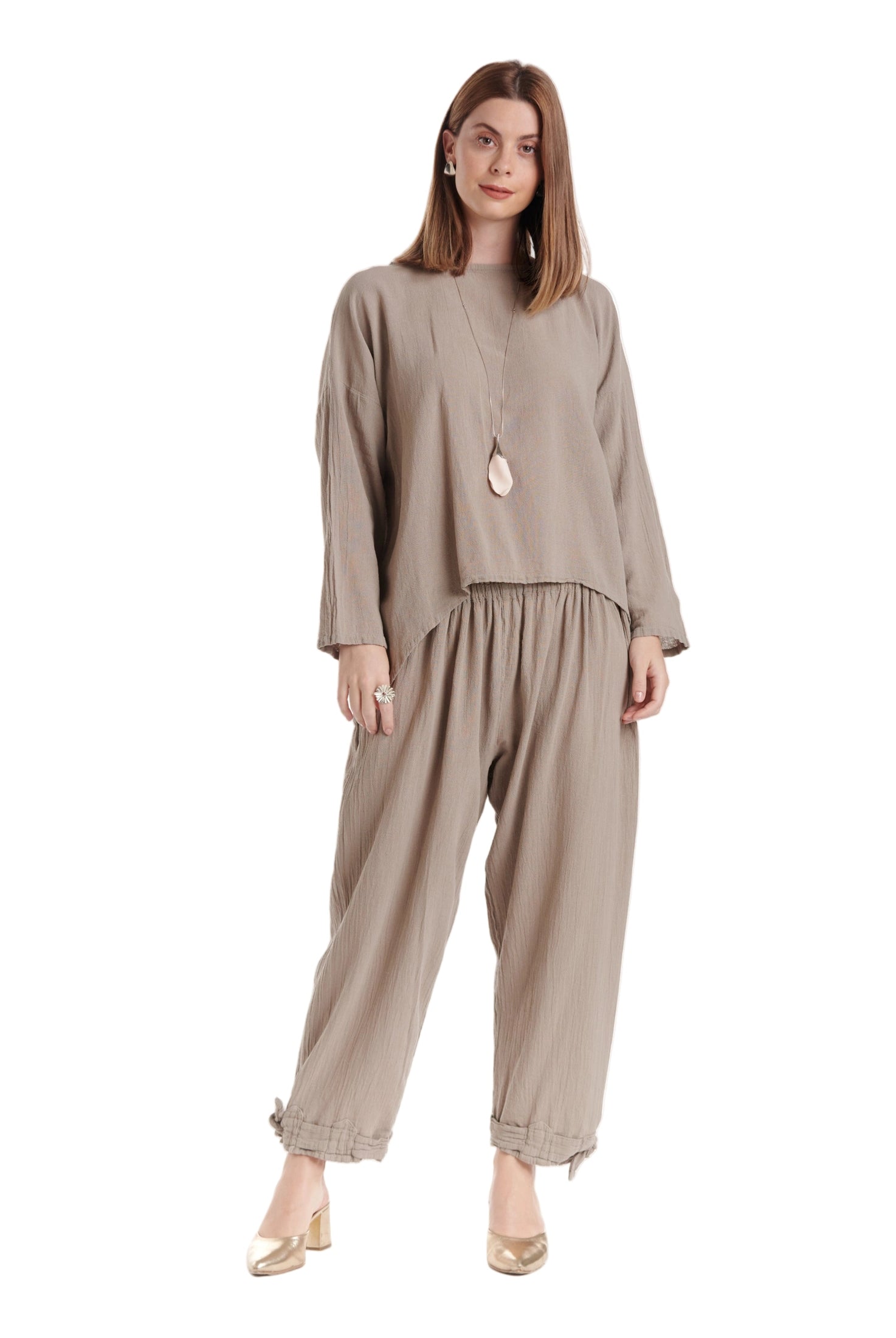 Abby Blouse-Oh My Gauze