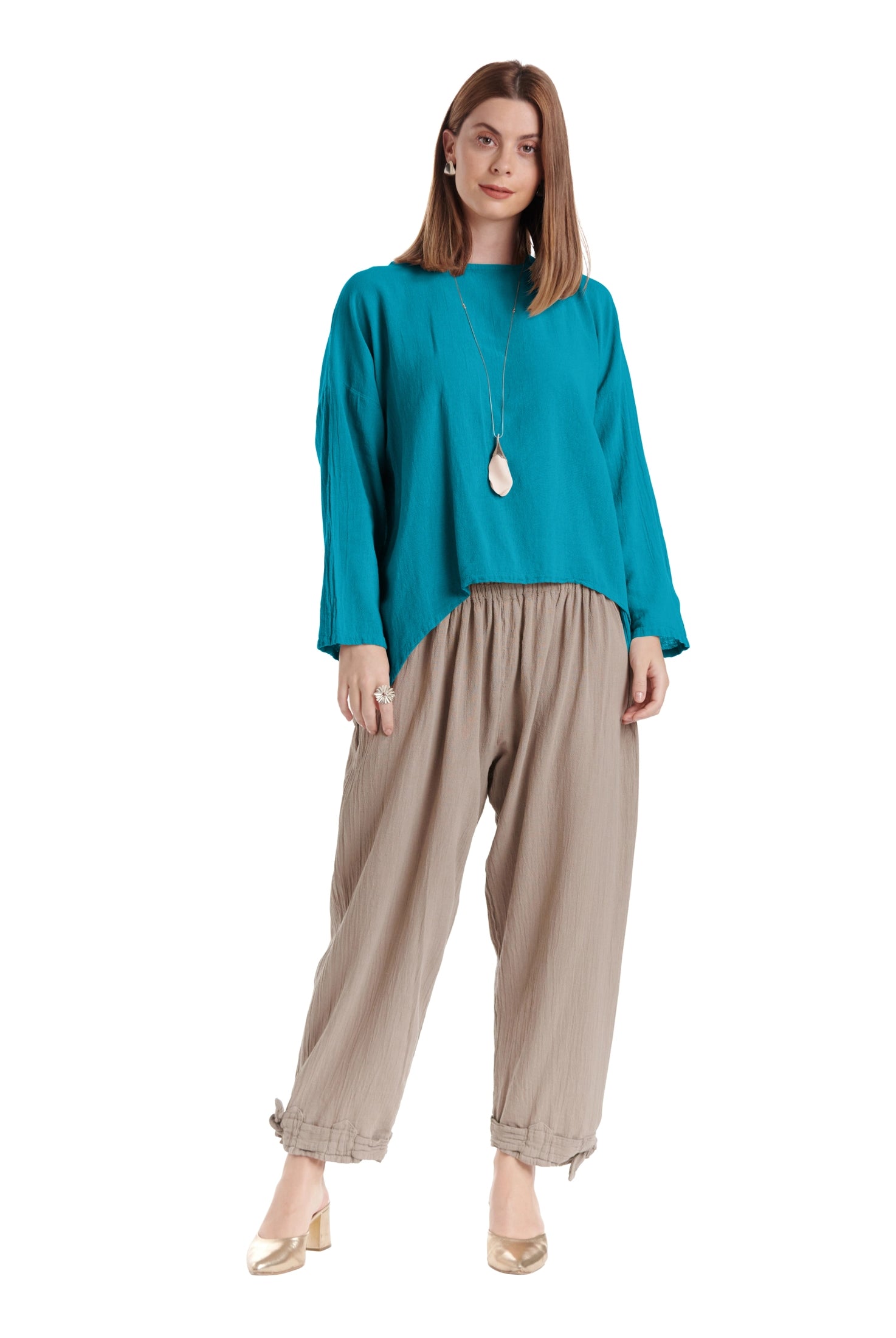 Abby Blouse-Oh My Gauze
