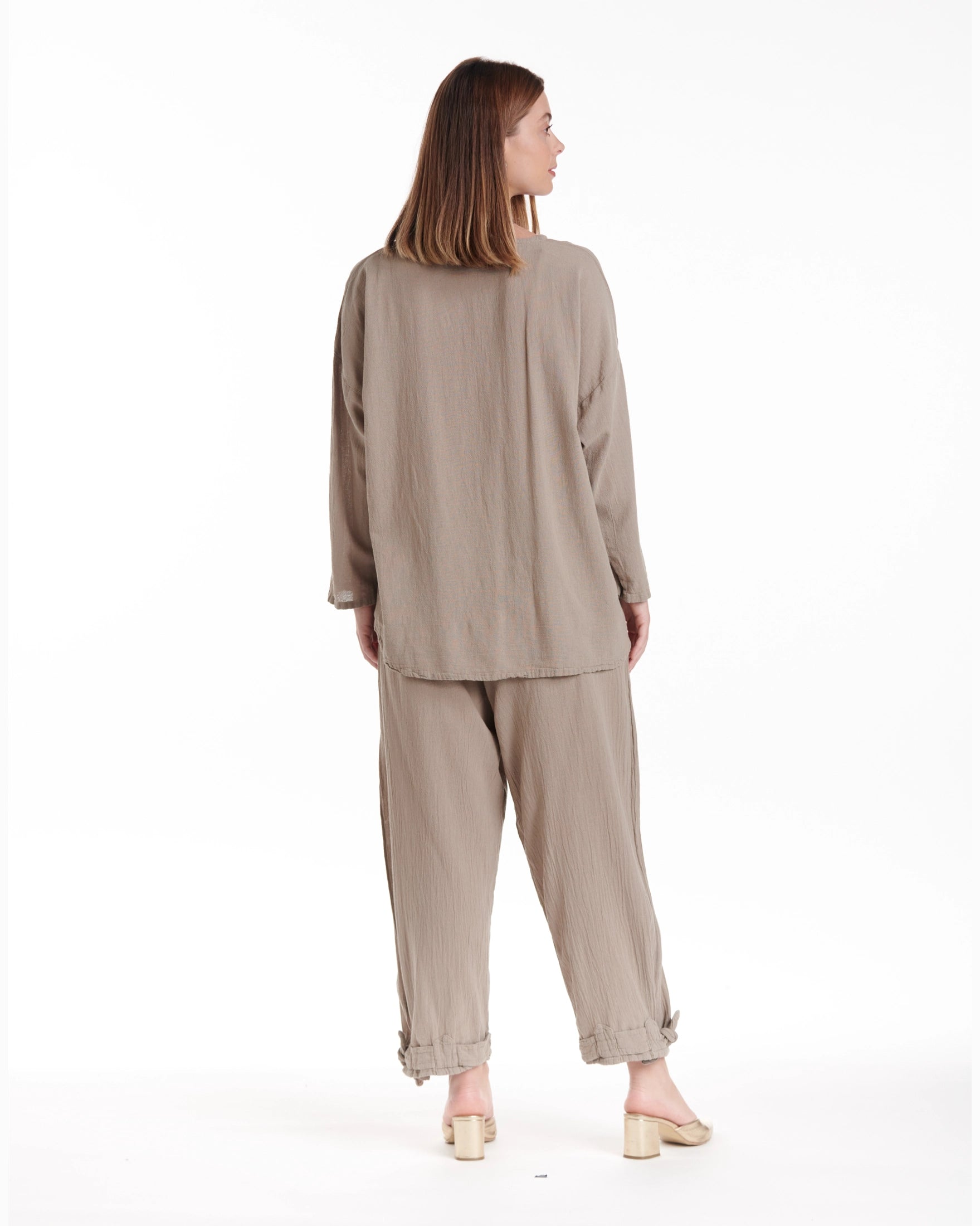 Abby Cotton Gauze Blouse-Oh My Gauze