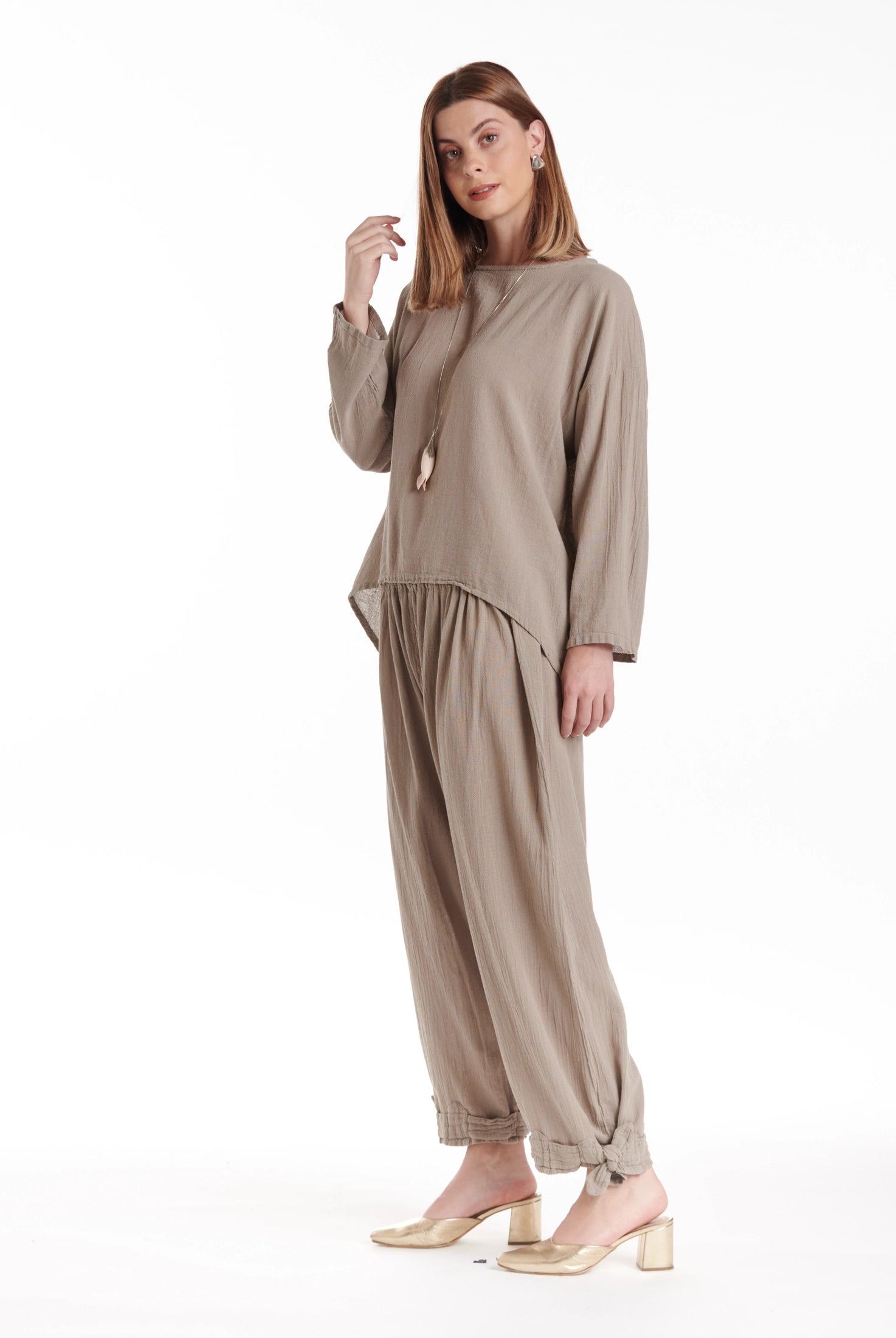 Abby Blouse-Oh My Gauze