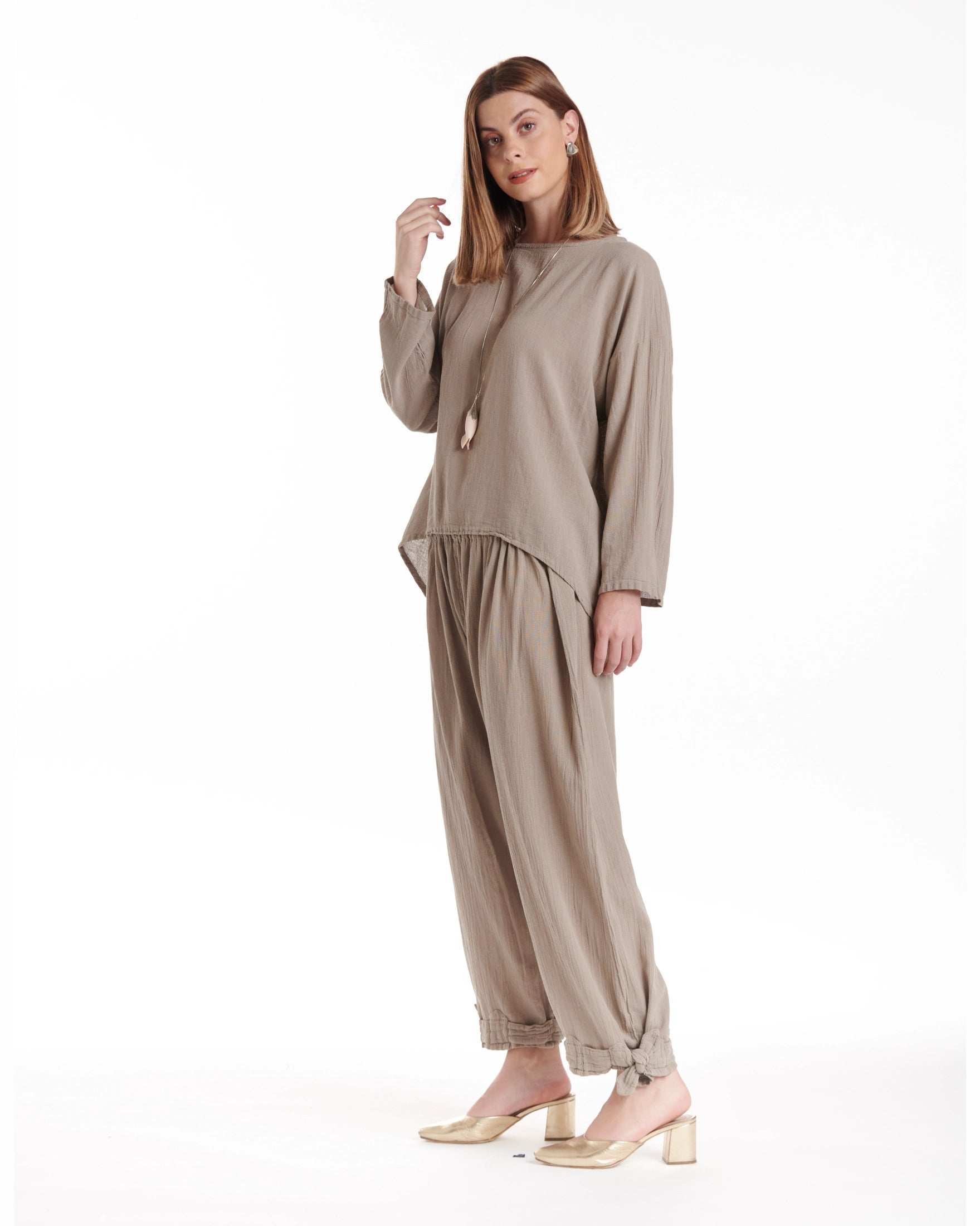 Abby Blouse-Oh My Gauze