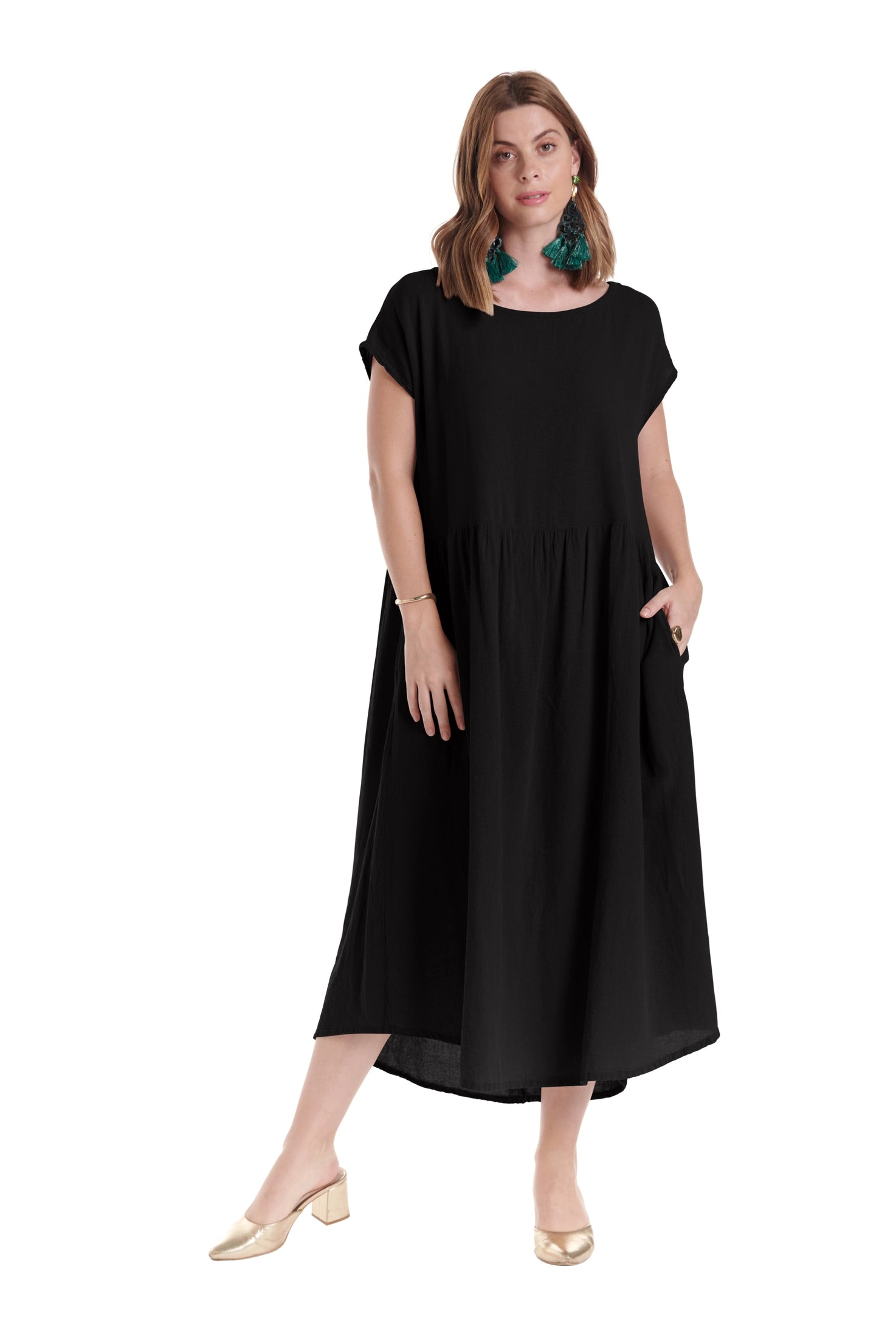 Alba Cotton Gauze Dress – New Arrival-Oh My Gauze