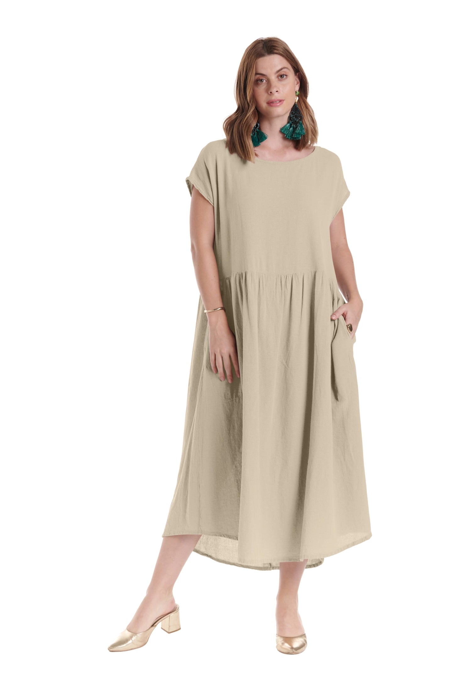 Alba Cotton Gauze Dress – New Arrival-Oh My Gauze