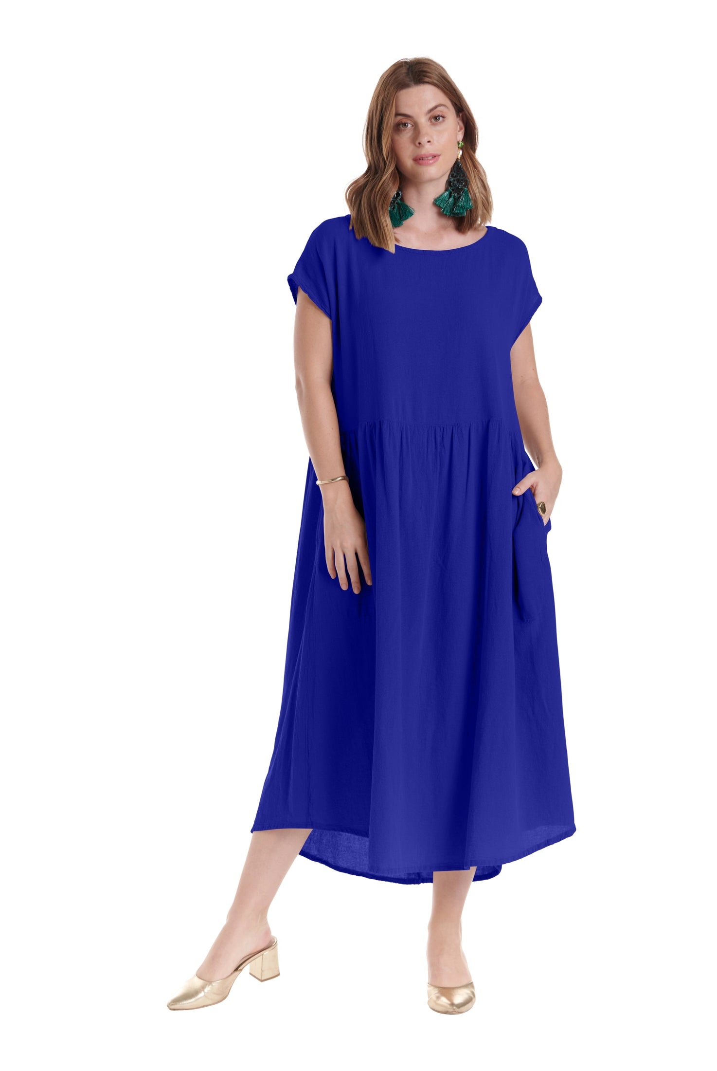 Alba Cotton Gauze Dress – New Arrival-Oh My Gauze