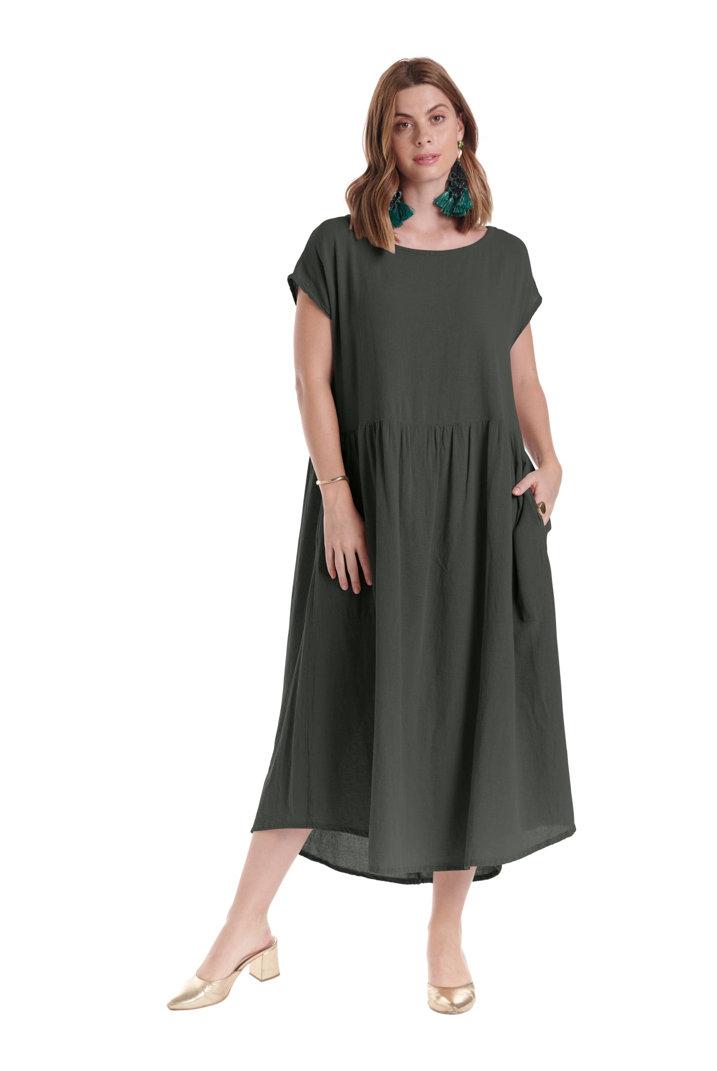 Alba Cotton Gauze Dress – New Arrival-Oh My Gauze