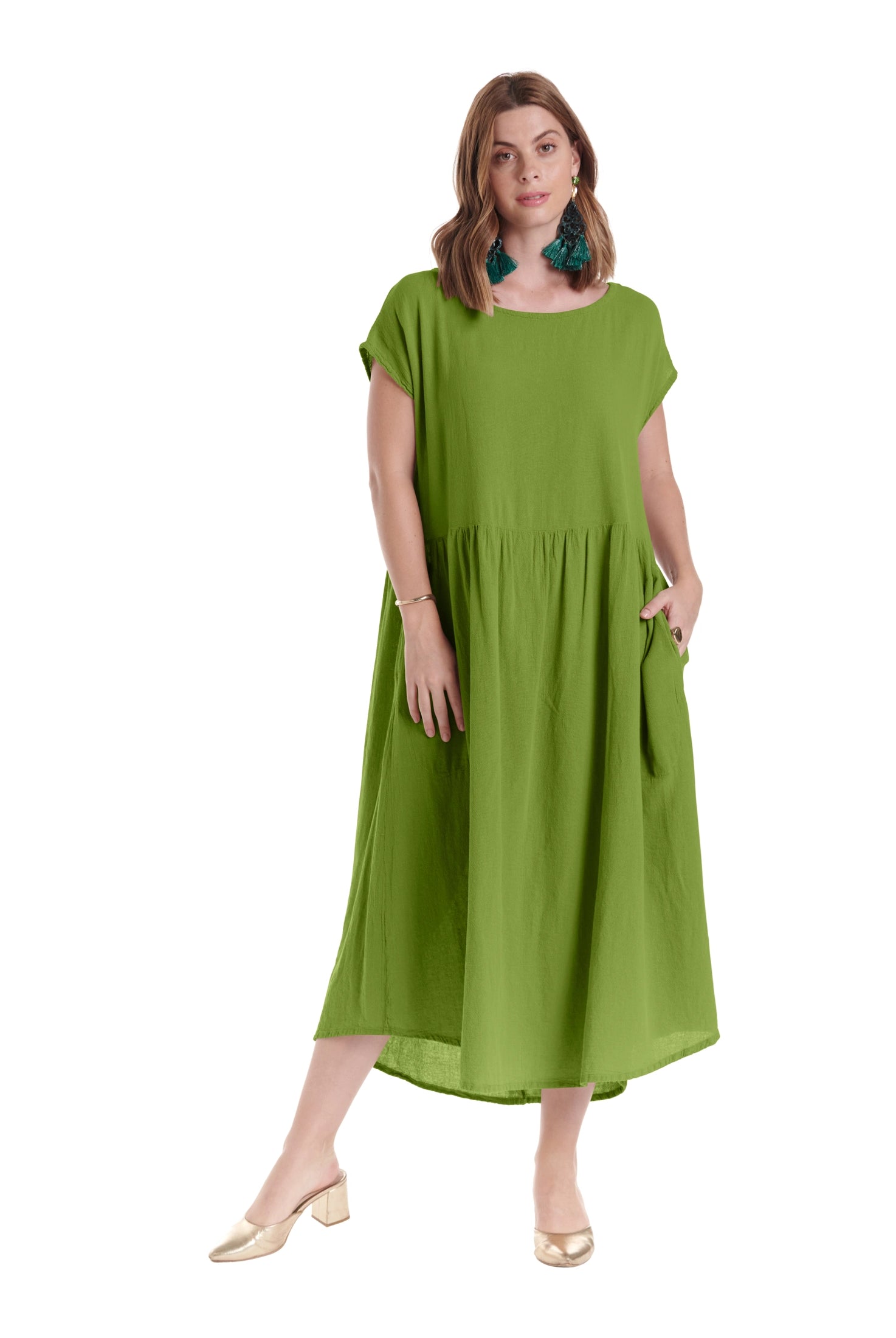 Alba Cotton Gauze Dress – New Arrival-Oh My Gauze