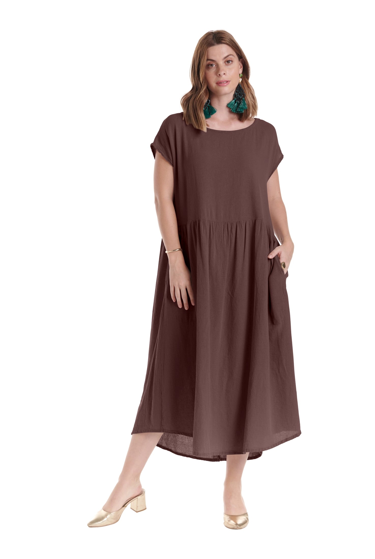 Alba Cotton Gauze Dress – New Arrival-Oh My Gauze