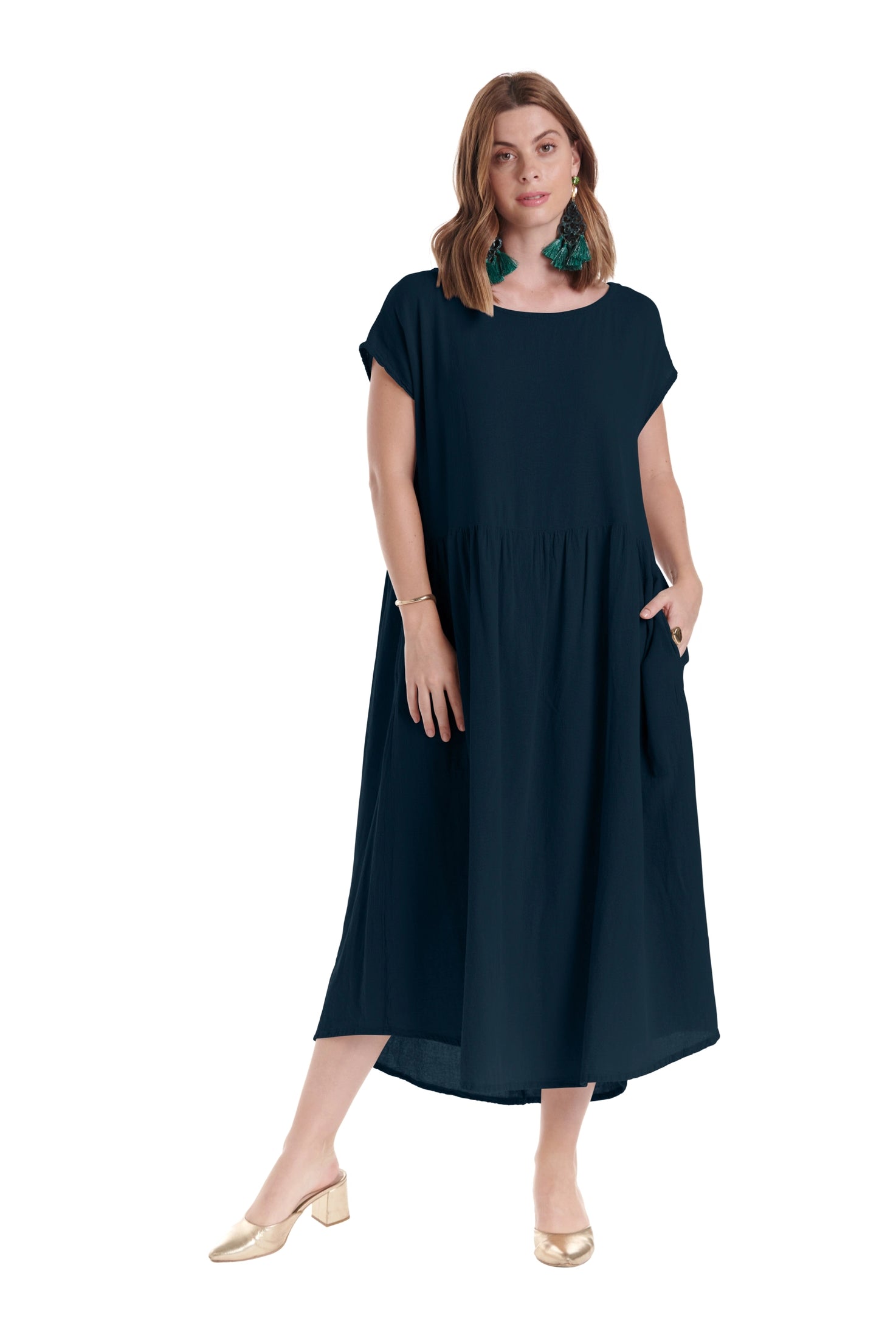 Alba Cotton Gauze Dress – New Arrival-Oh My Gauze