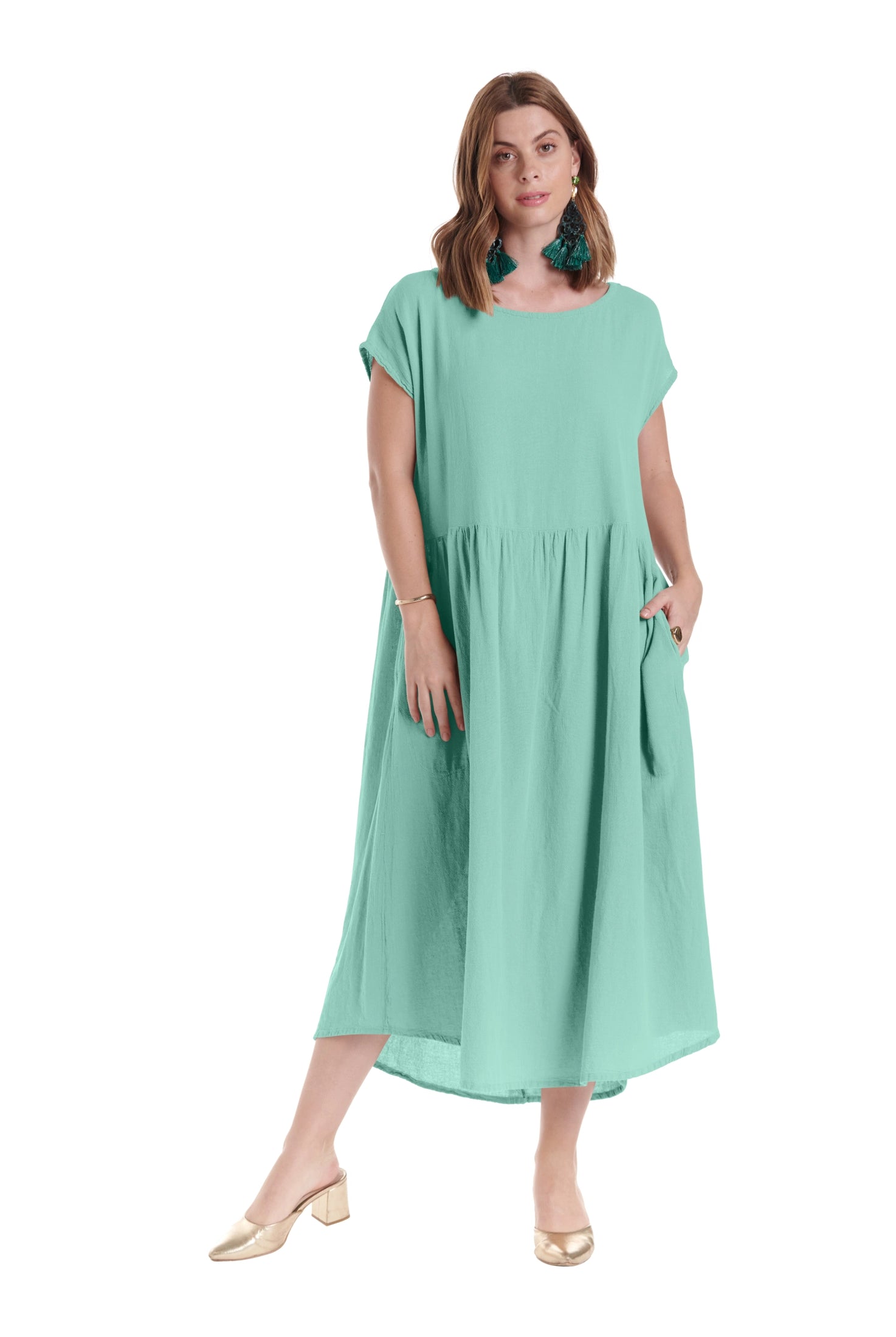 Alba Cotton Gauze Dress – New Arrival-Oh My Gauze