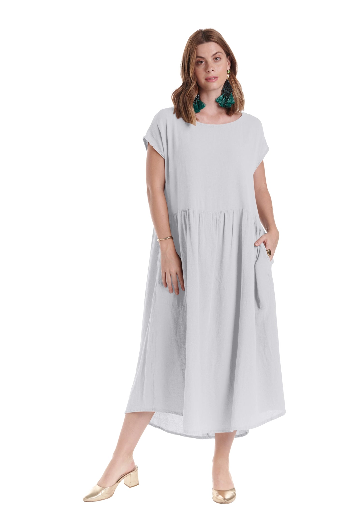 Alba Cotton Gauze Dress – New Arrival-Oh My Gauze