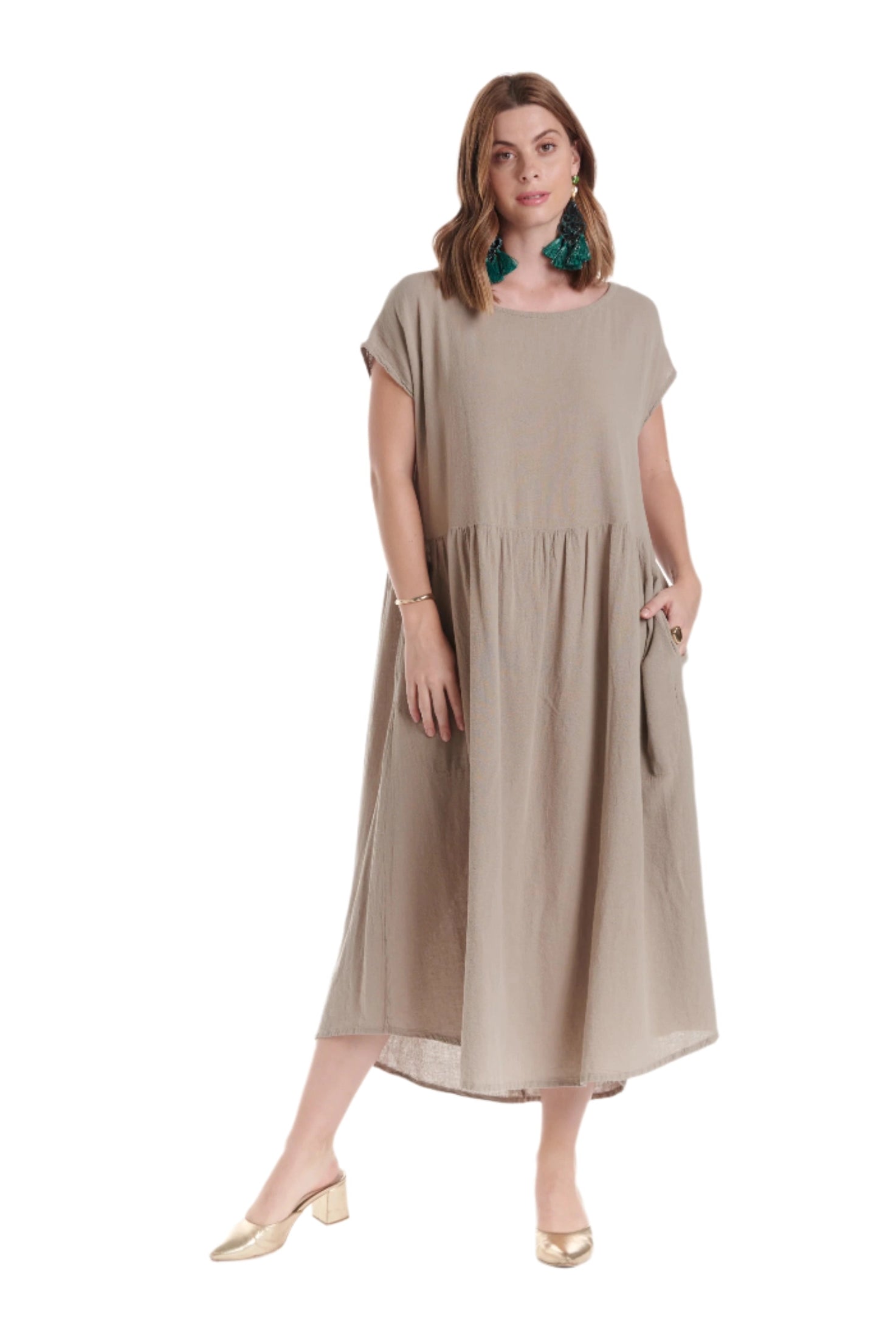 Alba Cotton Gauze Dress – New Arrival-Oh My Gauze