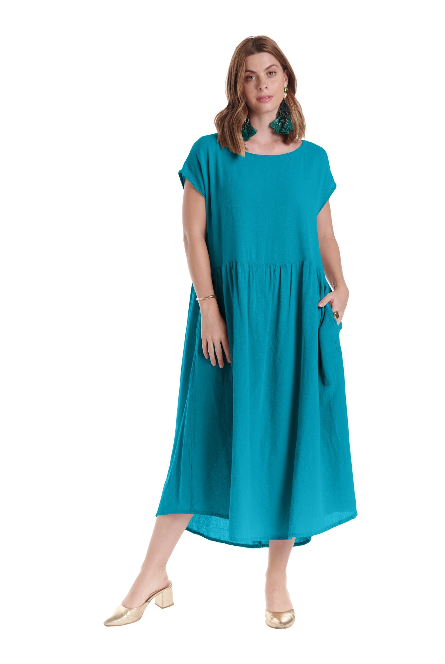 Alba Cotton Gauze Dress – New Arrival-Oh My Gauze