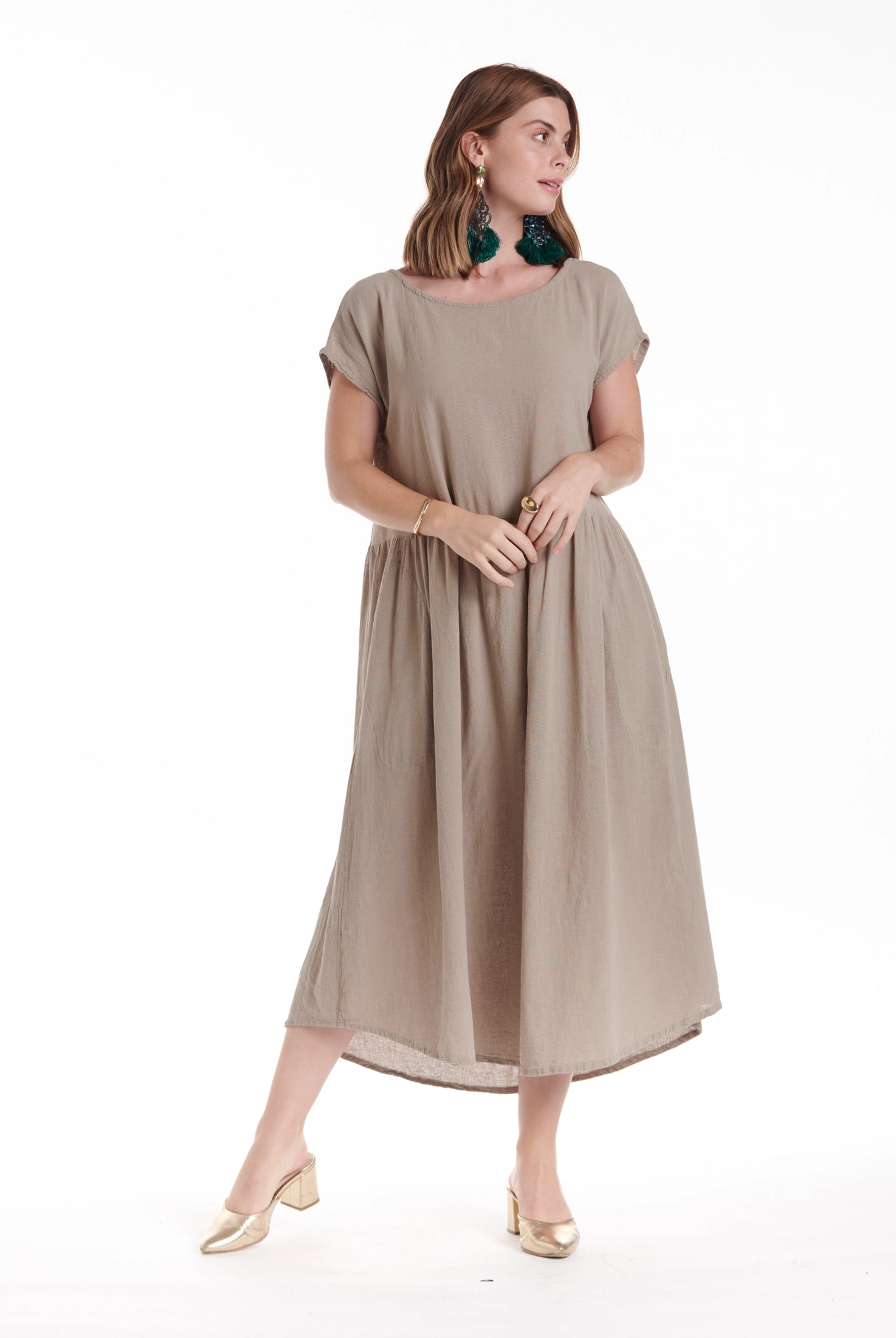 Alba Cotton Gauze Dress – New Arrival-Oh My Gauze