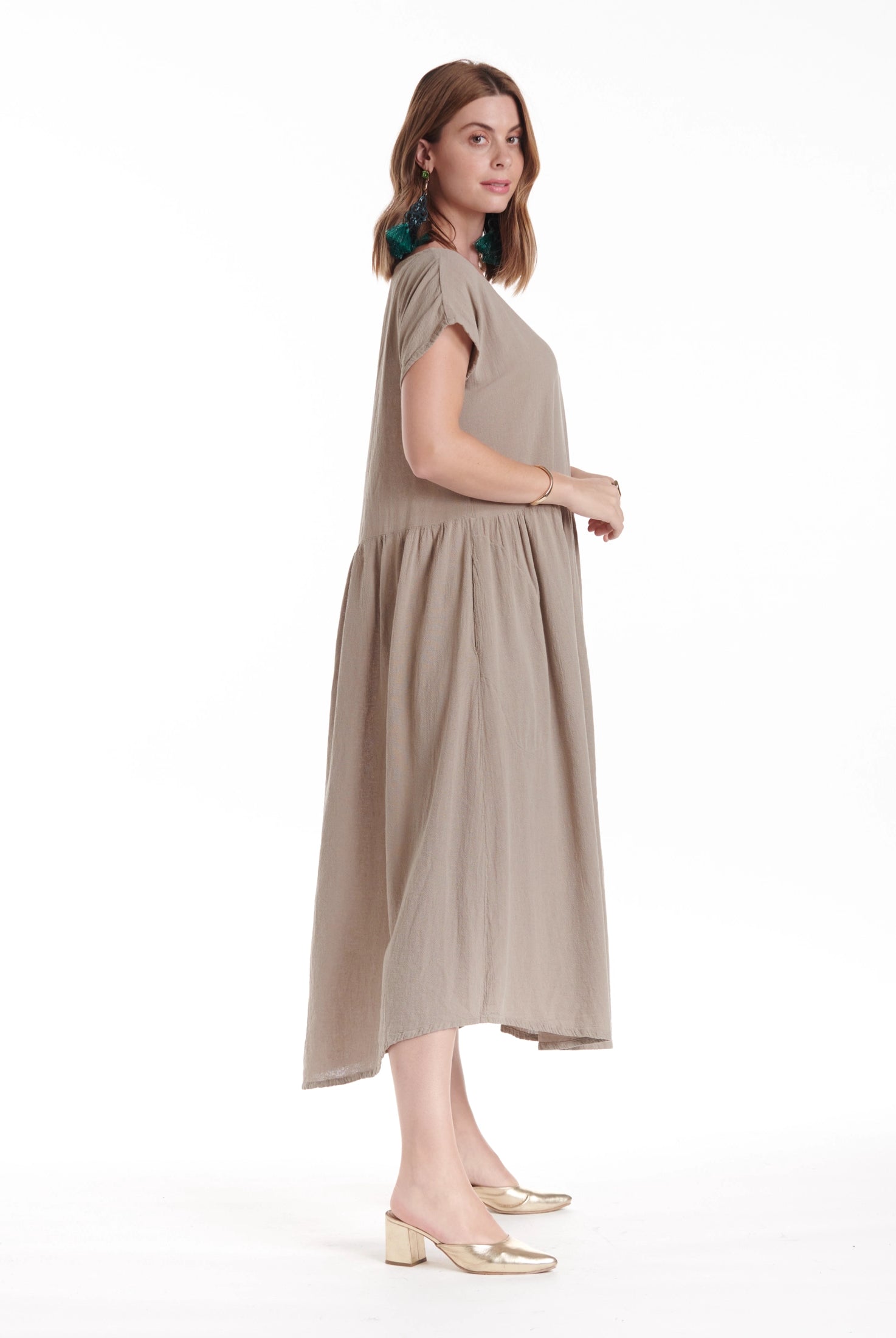 Alba Cotton Gauze Dress – New Arrival-Oh My Gauze