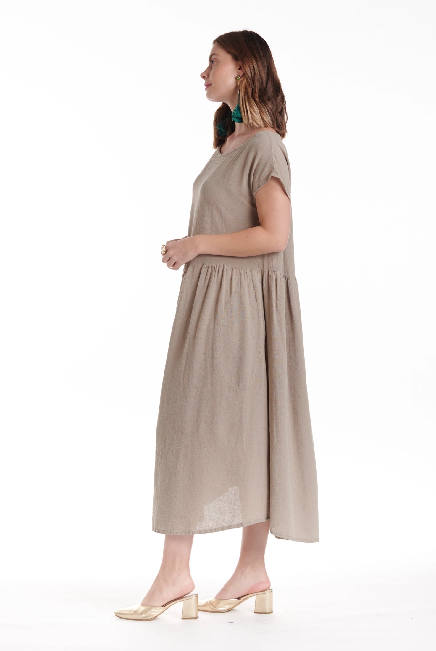 Alba Cotton Gauze Dress – New Arrival-Oh My Gauze