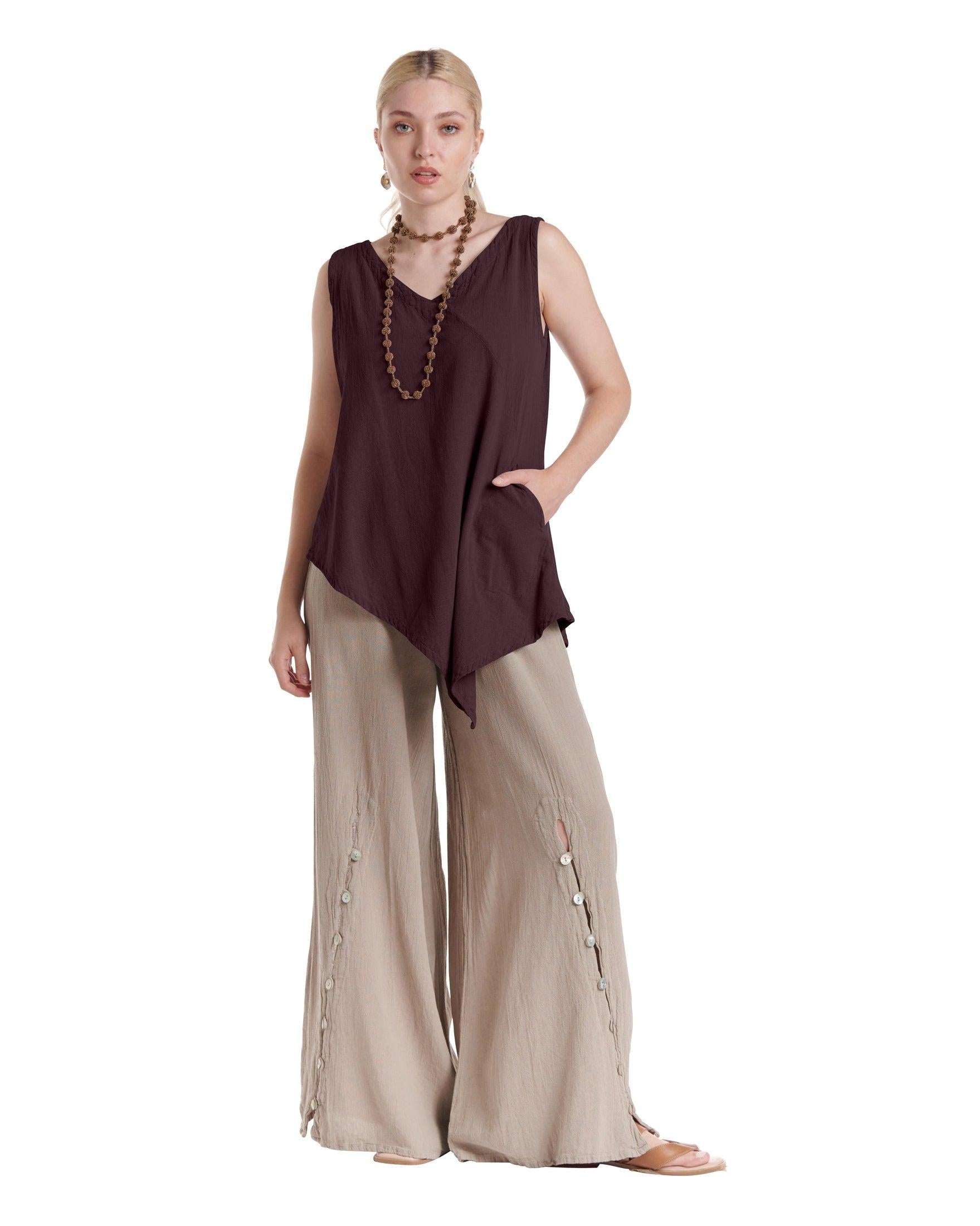 Allie Cotton Gauze Blouse-Oh My Gauze