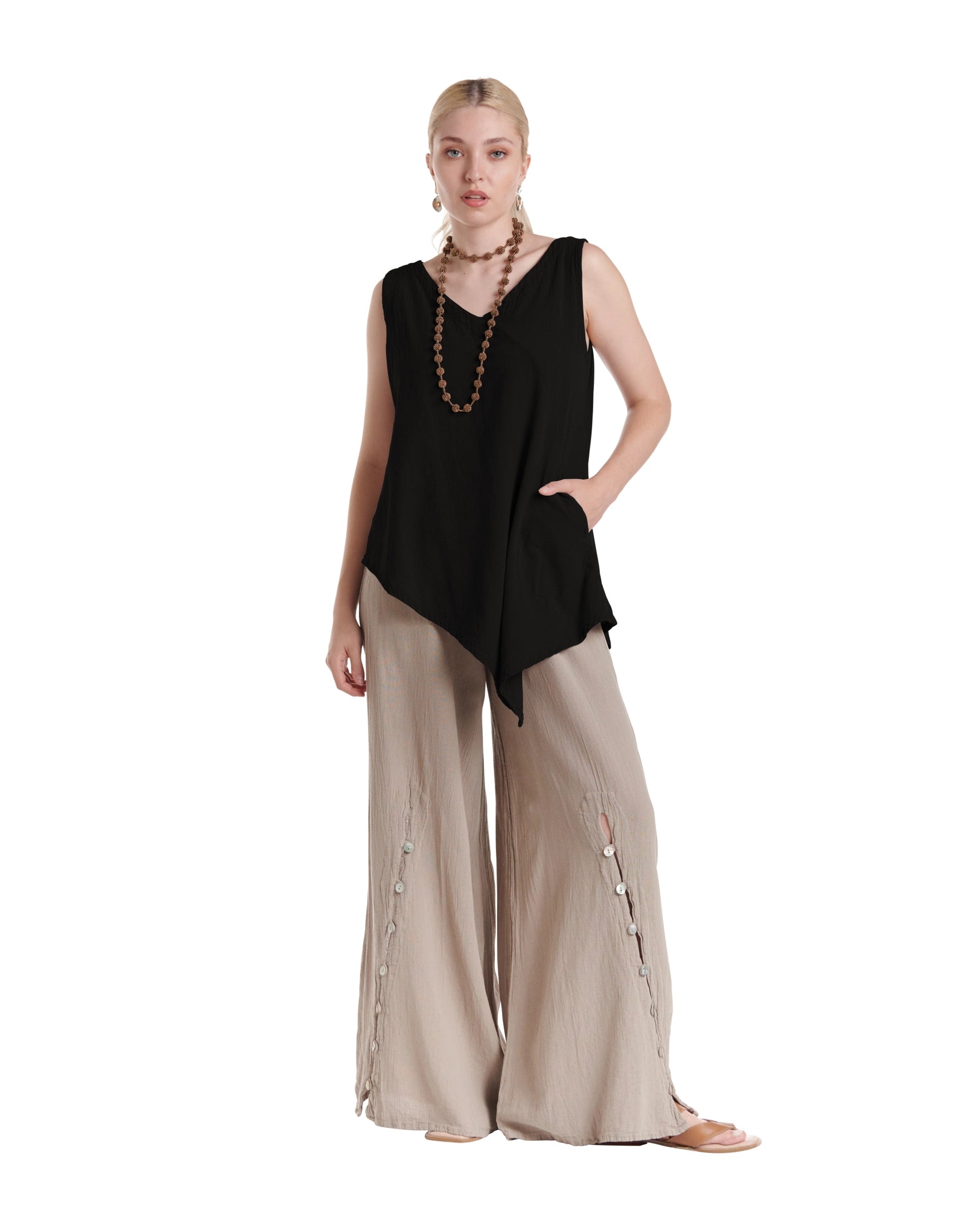 Allie Cotton Gauze Blouse-Oh My Gauze