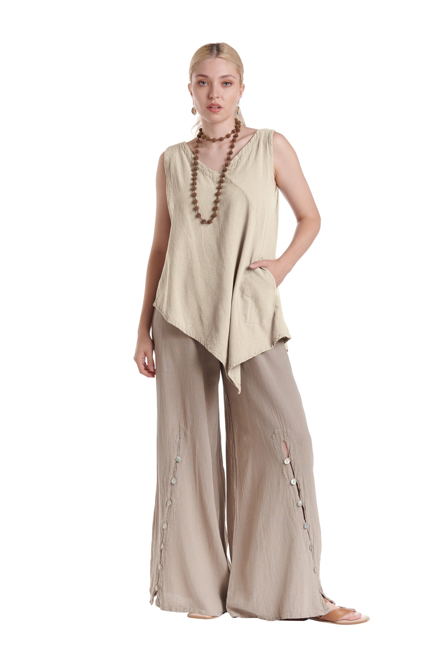 Allie Cotton Gauze Blouse-Oh My Gauze