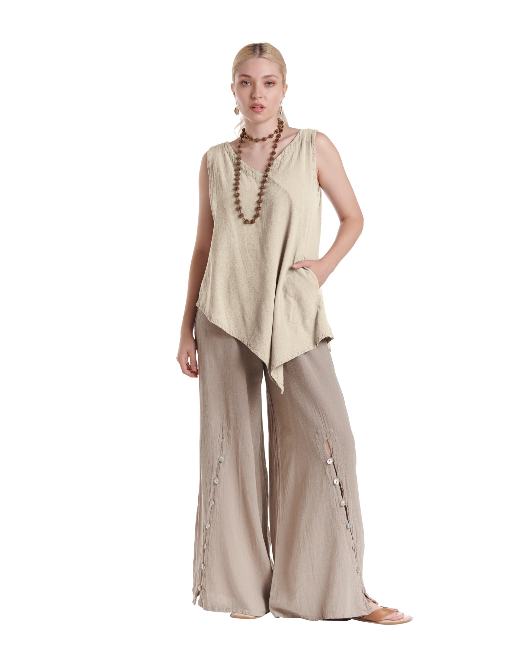 Allie Cotton Gauze Blouse-Oh My Gauze