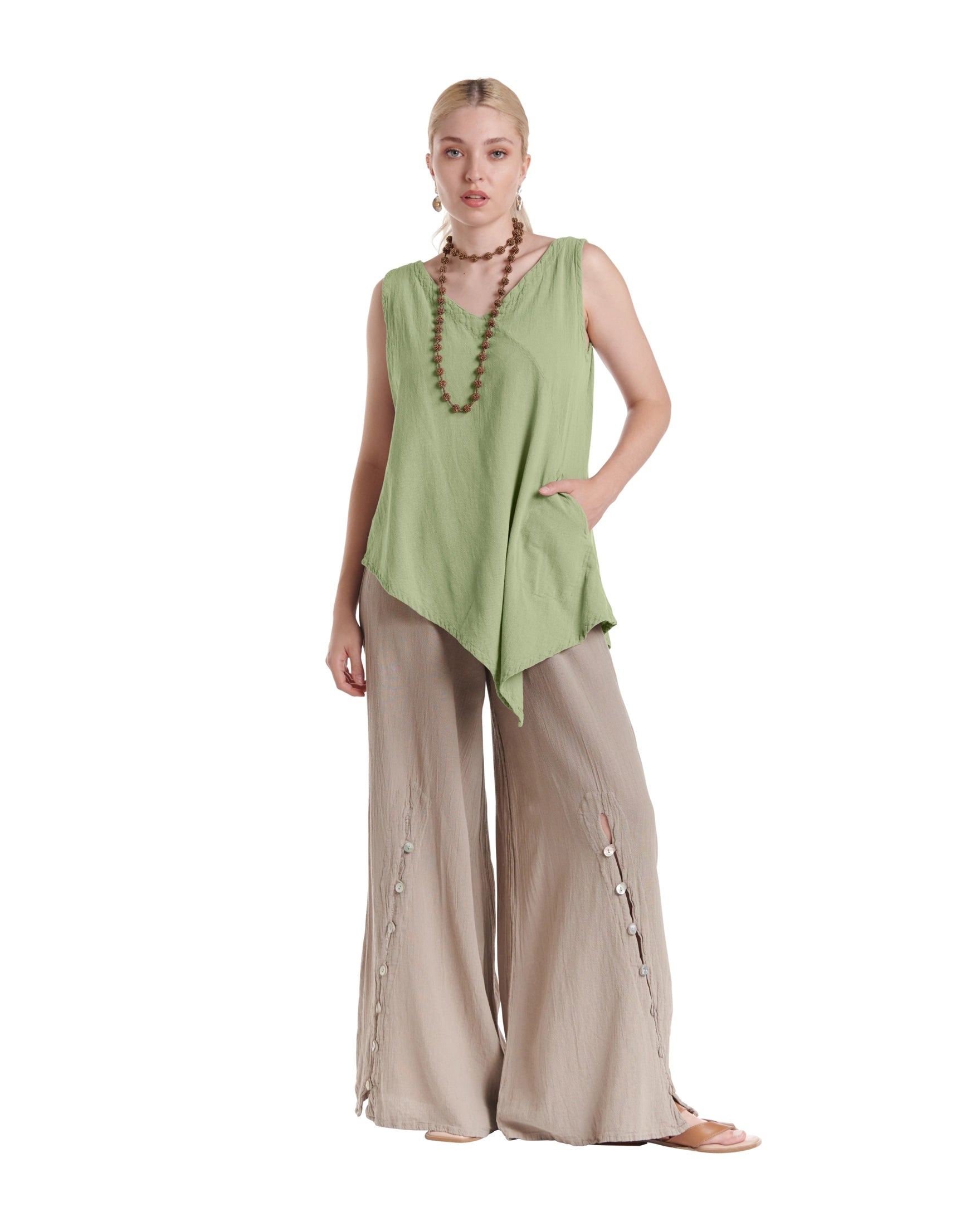 Allie Cotton Gauze Blouse-Oh My Gauze